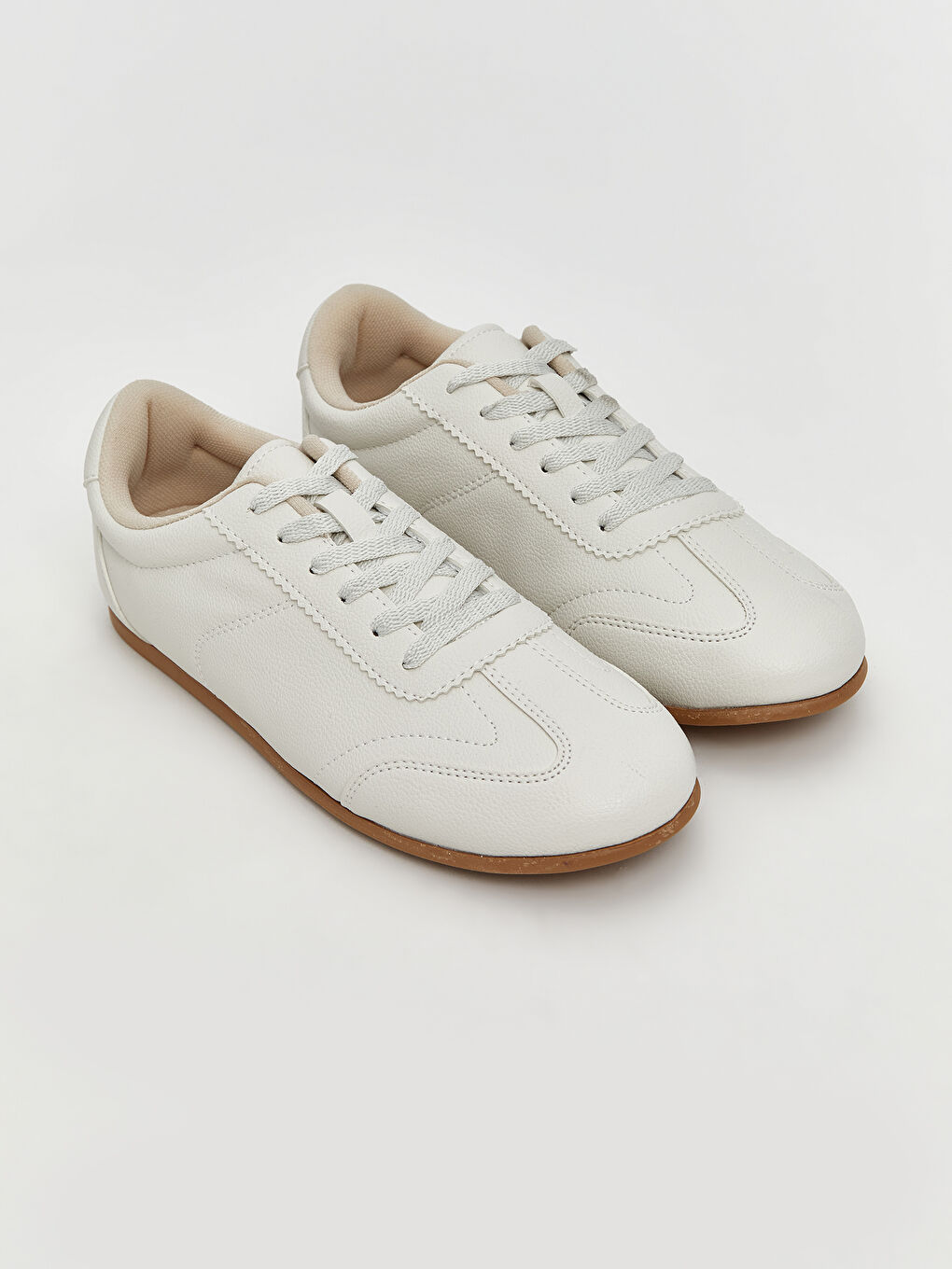 Leather Look Women's Sneaker -S5NE30Z8-CR8