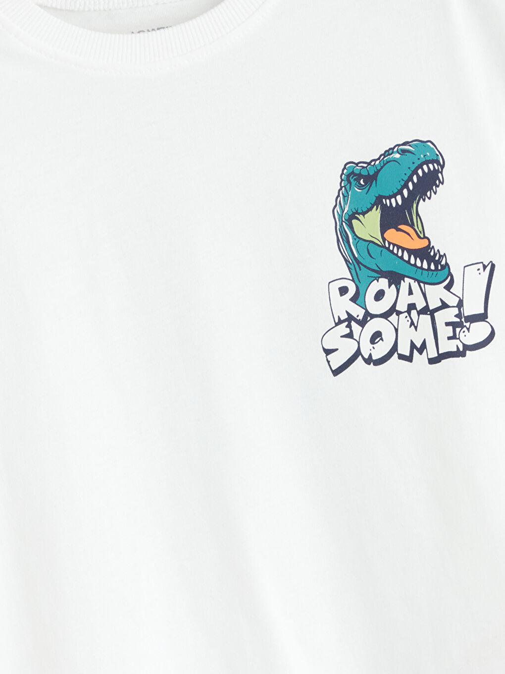 LCW Kids Dinozor Baskılı Erkek Çocuk Tişört -S5NE46Z1-R9J