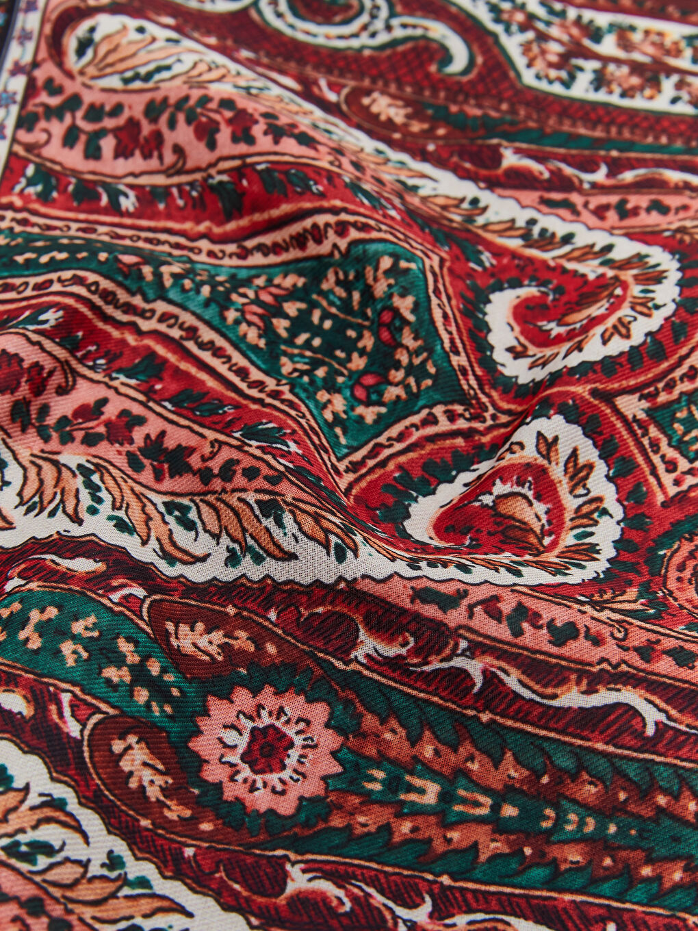 Patterned Women's Shawl -S5NE70Z8-LQV