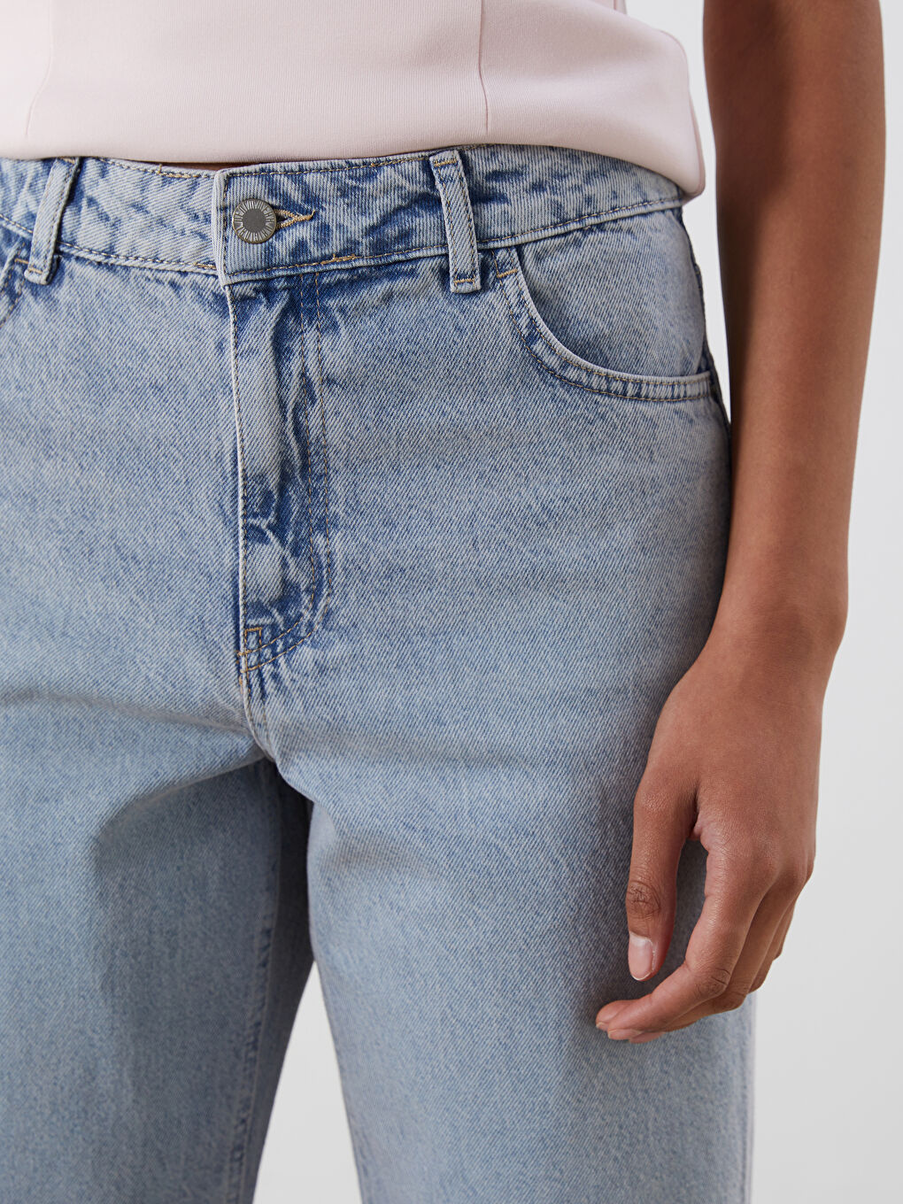 Straight Fit Women's Jeans -S5NE93Z8-311