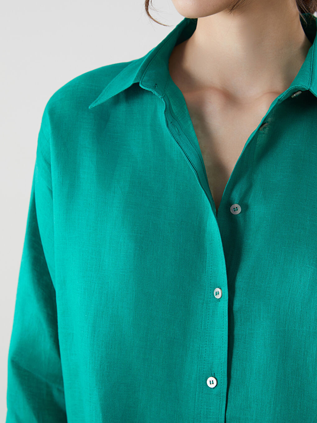 Woman GREEN Shirt -S5NF01Z8-GZR