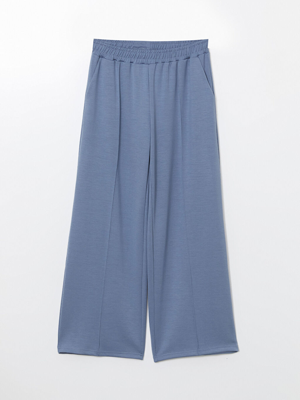 Lacivert Beli Lastikli Kadın Spor Eşofman Altı-4