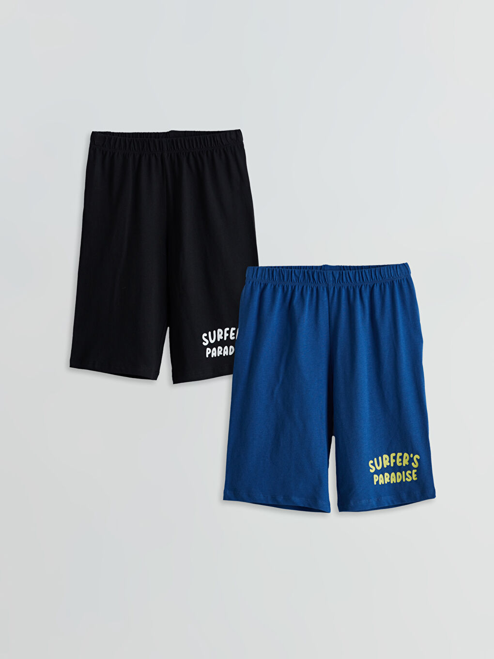 Elastic Waist Boy’S Pajama Shorts (2-Piece Set) -S5NF05Z4-CVL