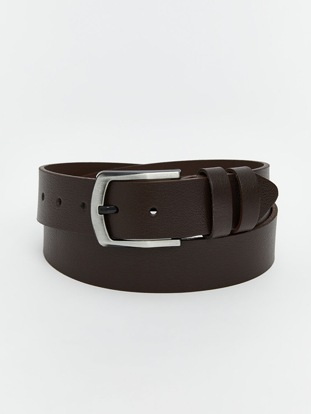 Kahverengi Hakiki Deri Erkek Kemer