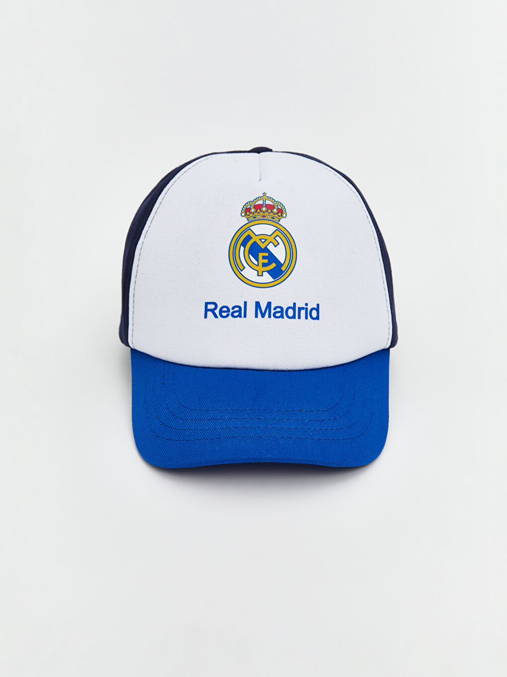 LCW ACCESSORIES Beyaz Real Madrid Baskılı Erkek Çocuk Kep Şapka