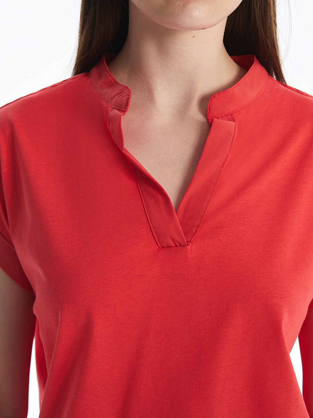 Woman RED Blouse -S5NF65Z8-H1B