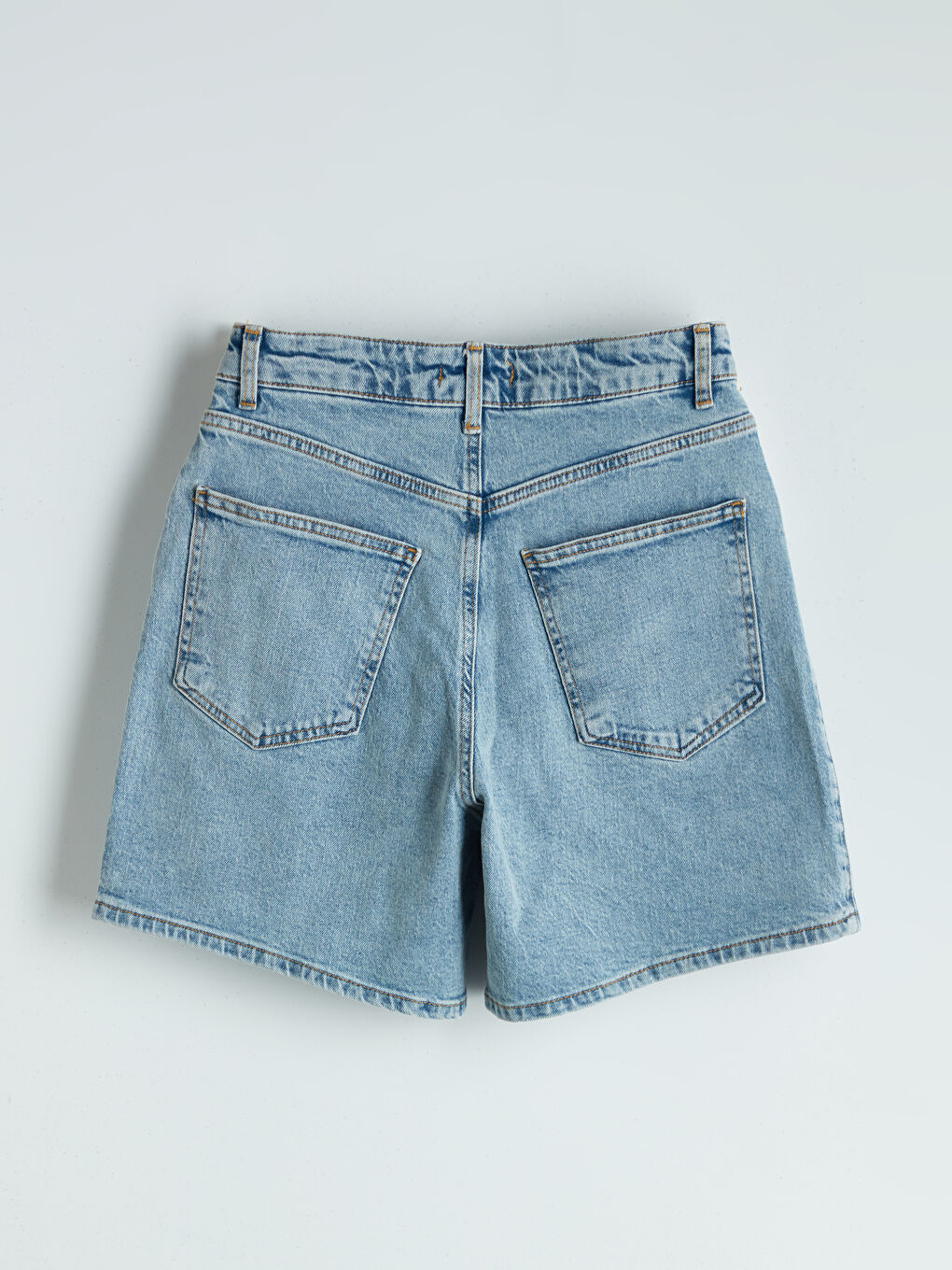 High Waist Mom Fit Women's Jean Shorts -S5NF74Z8-VYD