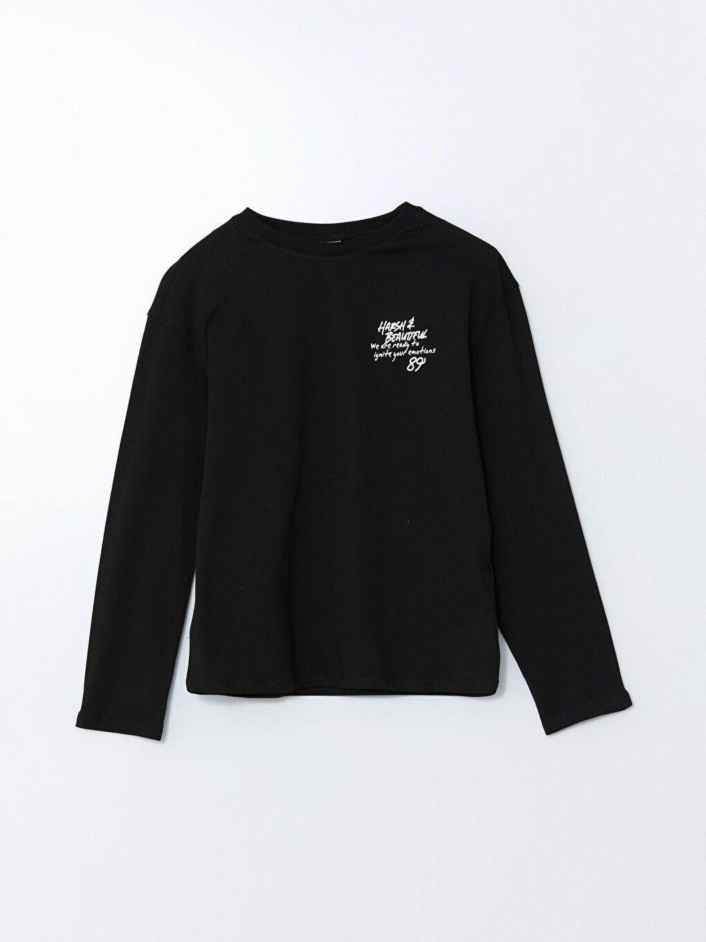 Crew Neck Girl's T-Shirt -S5NG06Z4-RQL