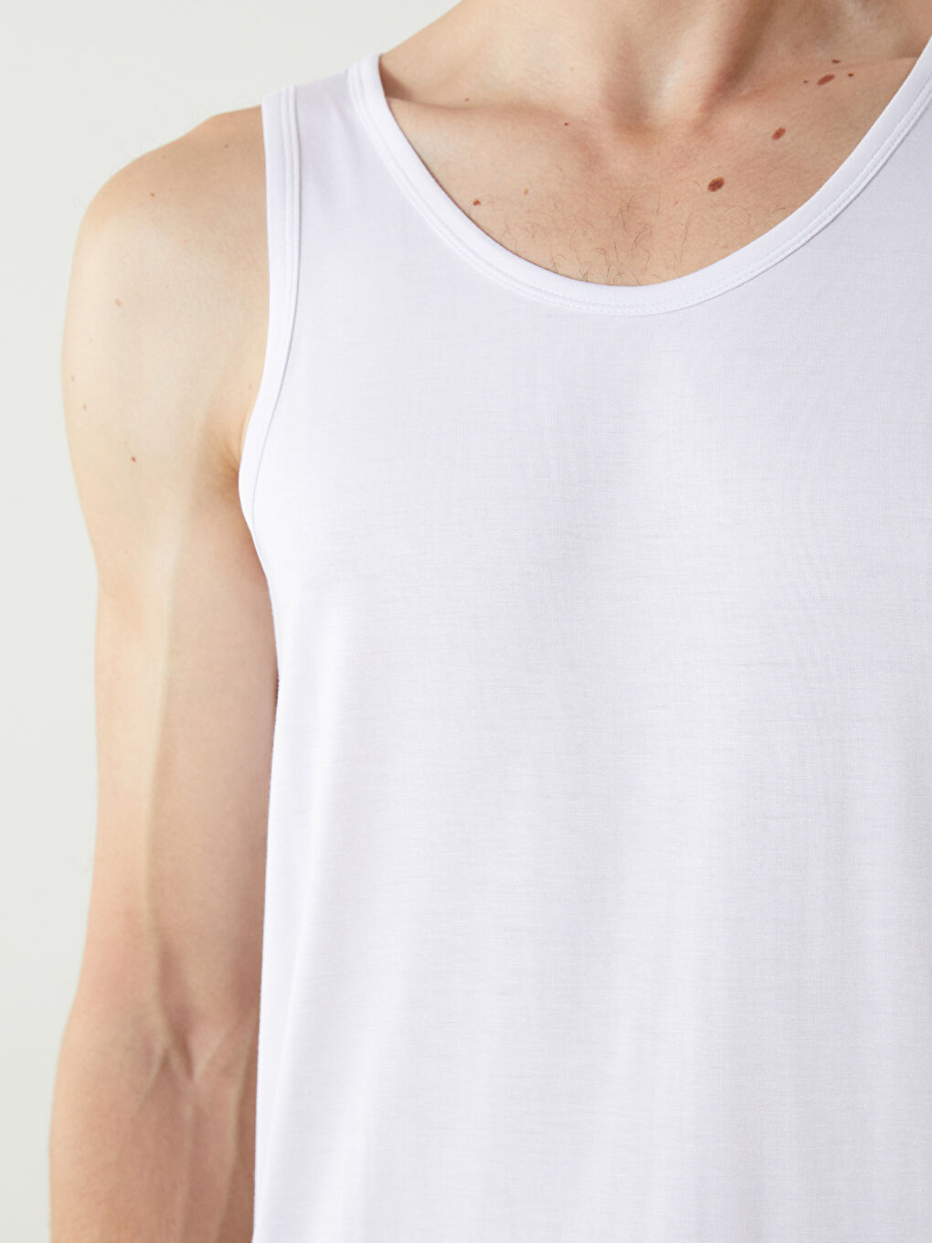 U Neck Cotton Men's Premium Vest -S5NG62Z8-VC4