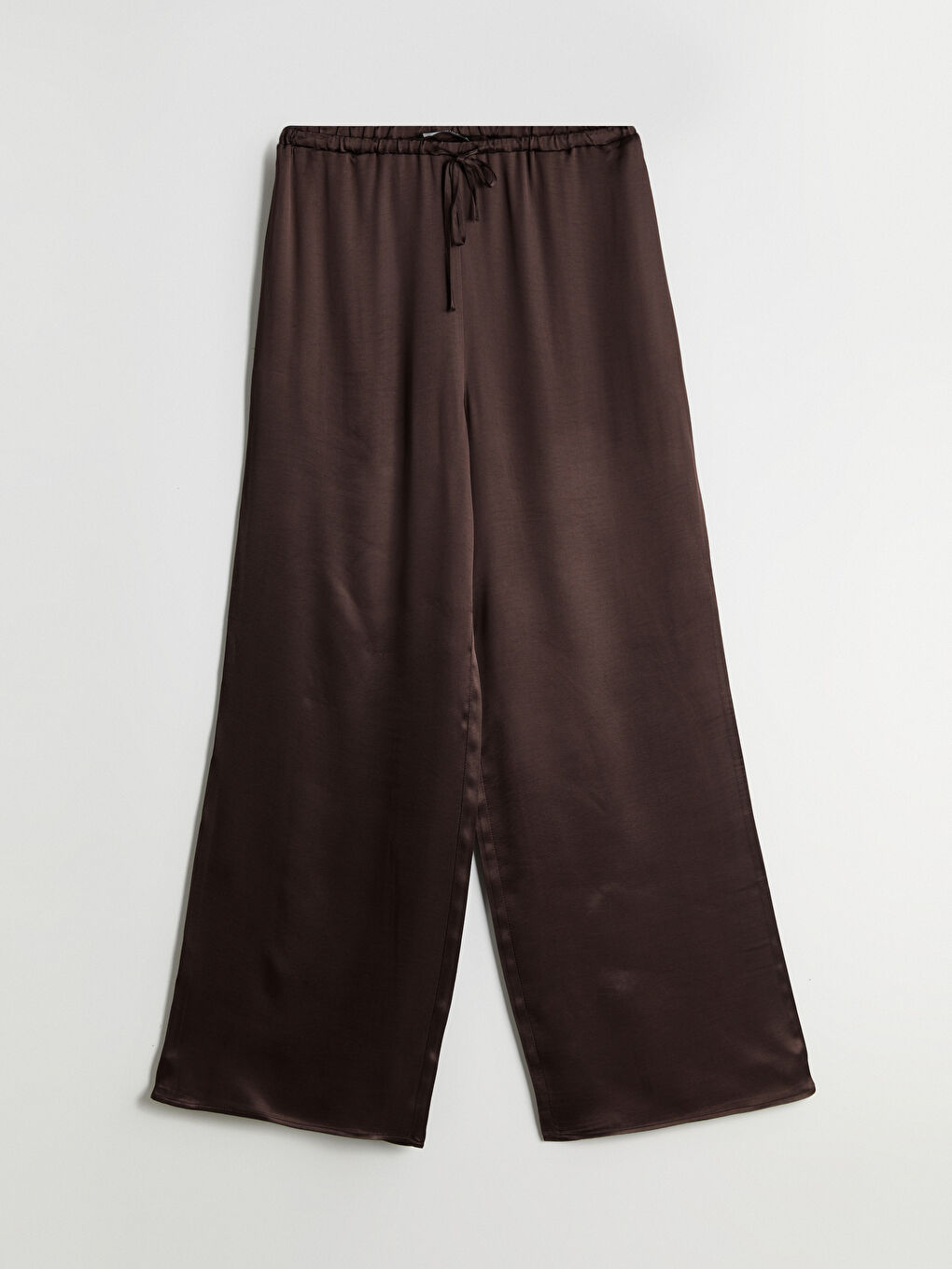 Elastic Waist Satin Women'S Pants -S5NG65Z8-CXL