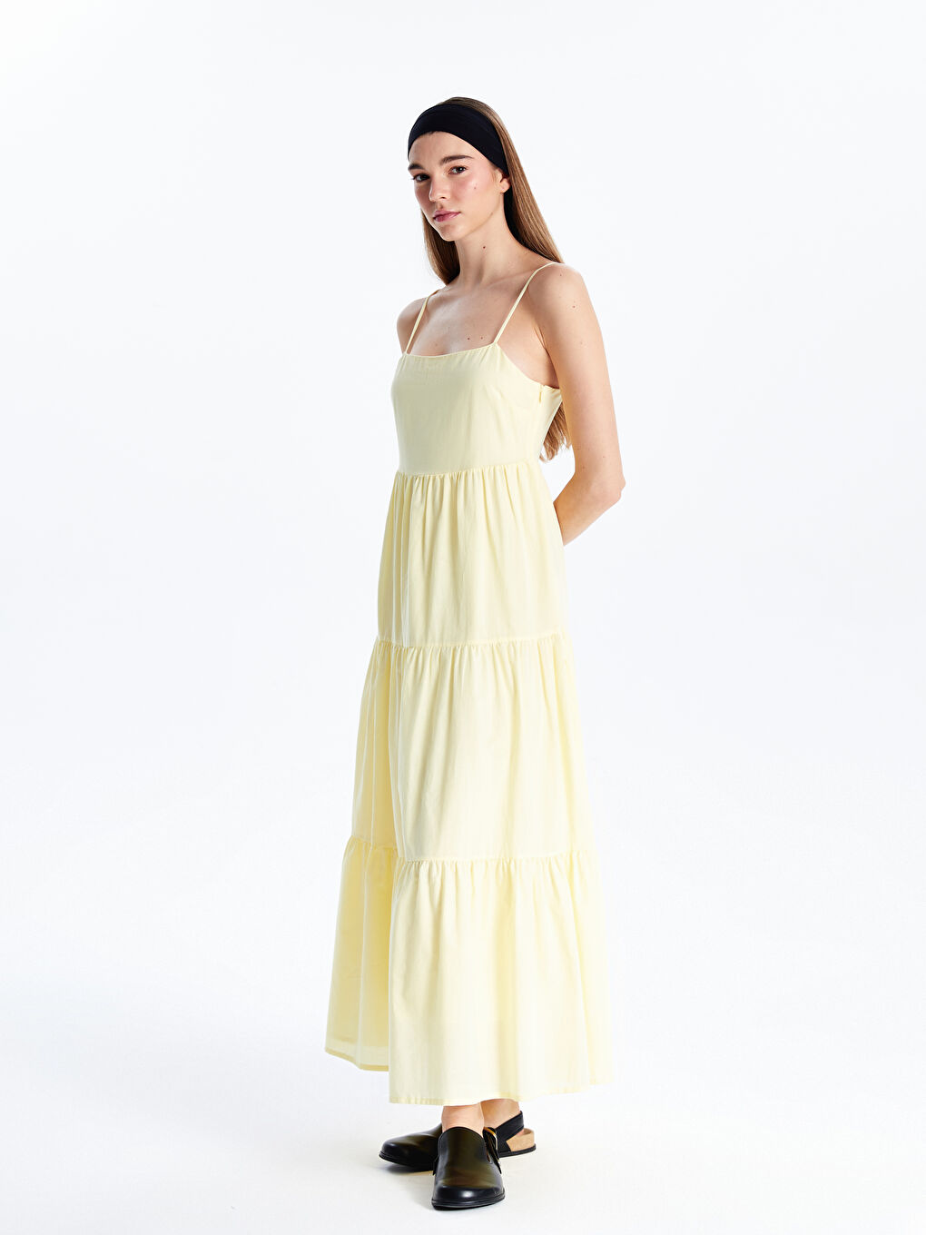 Woman YELLOW Dress -S5NG67Z8-CVA