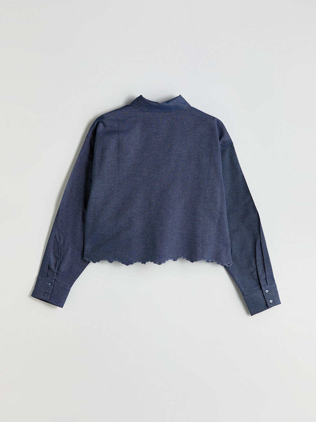 Self-Patterned Broderie Women's Shirt -S5NG86Z8-CUJ