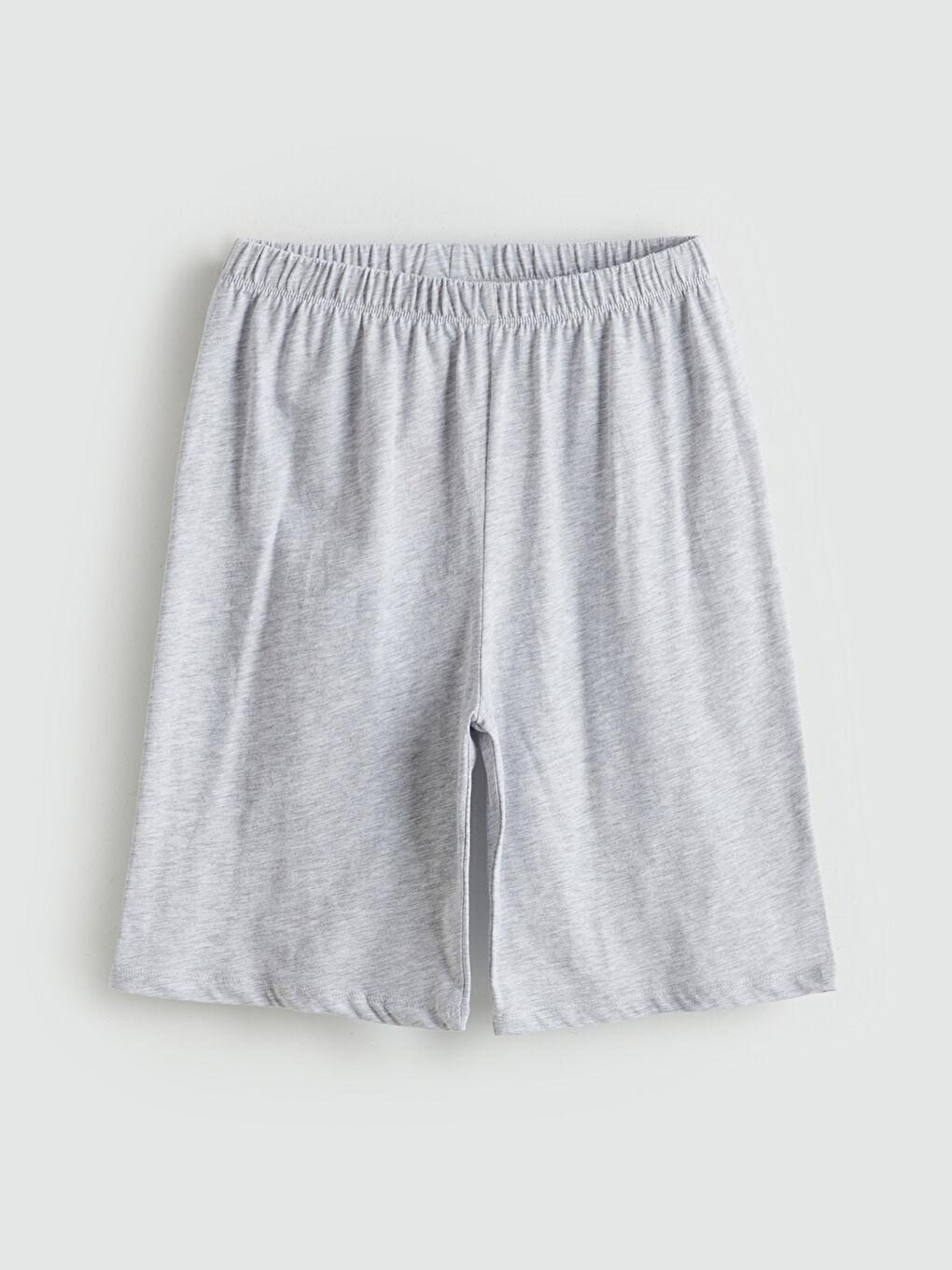 LCW Kids Gri Beli Lastikli Erkek Çocuk Pijama Şort
