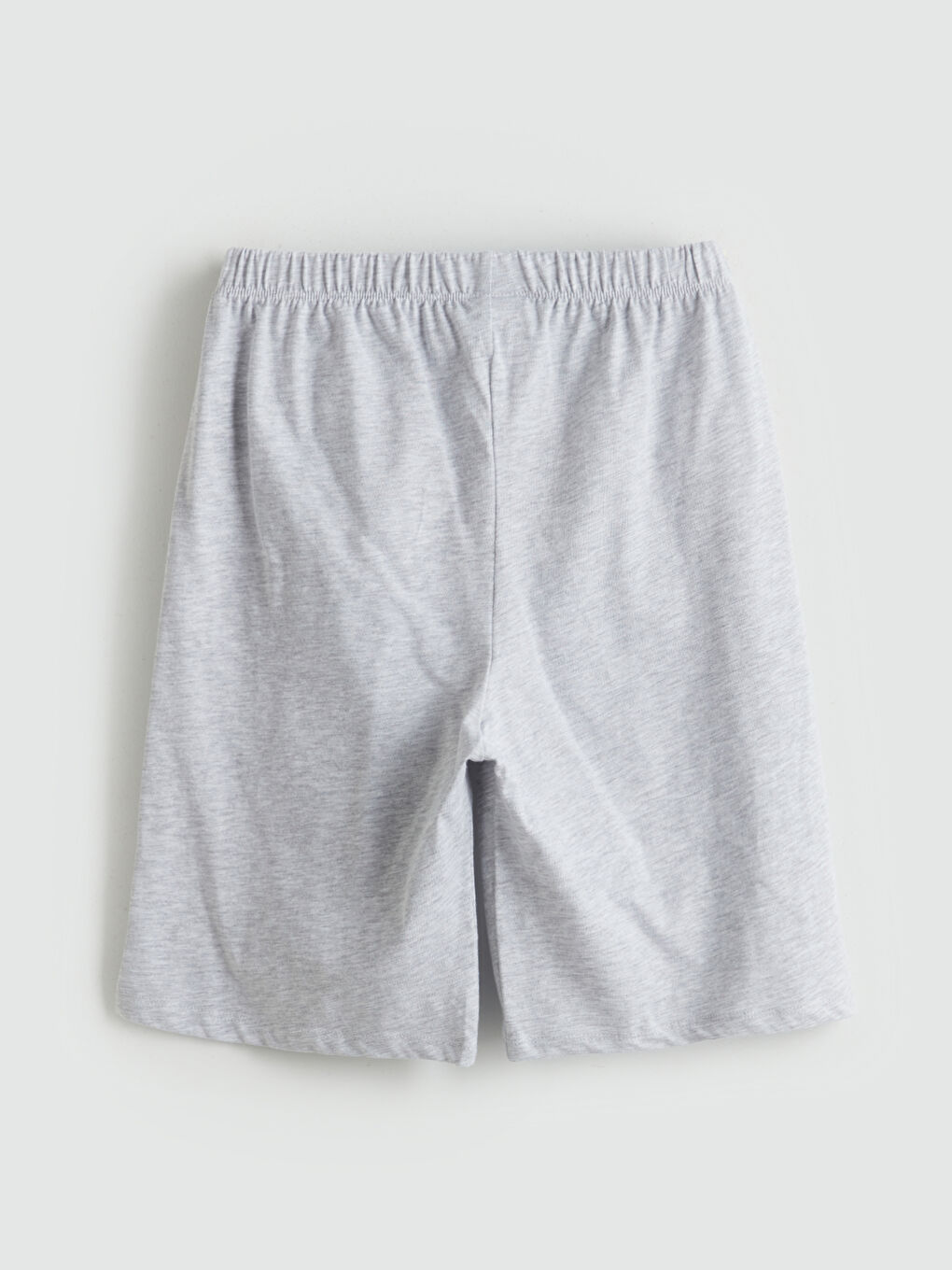 LCW Kids Gri Beli Lastikli Erkek Çocuk Pijama Şort - 1