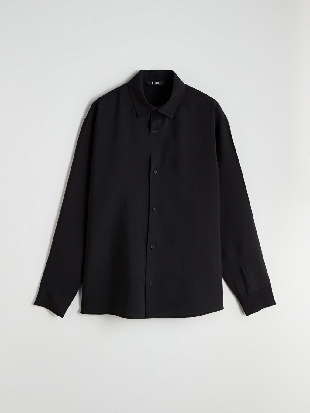 Antrasit Regular Fit Kısa Kollu Erkek Gömlek-4