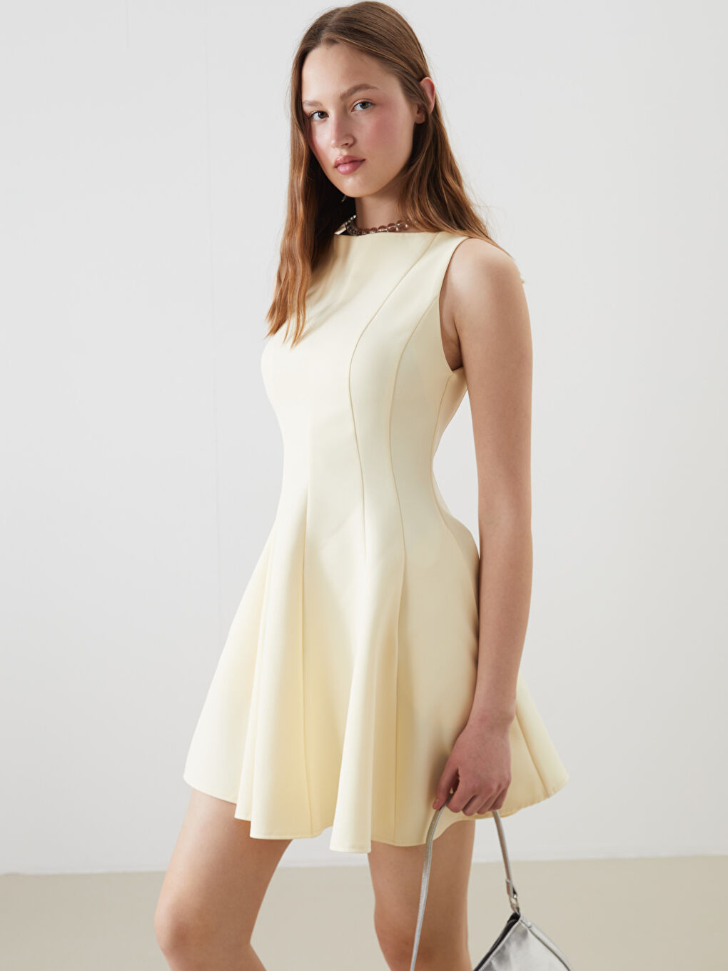 Woman YELLOW Dress -S5NH23Z8-CRK