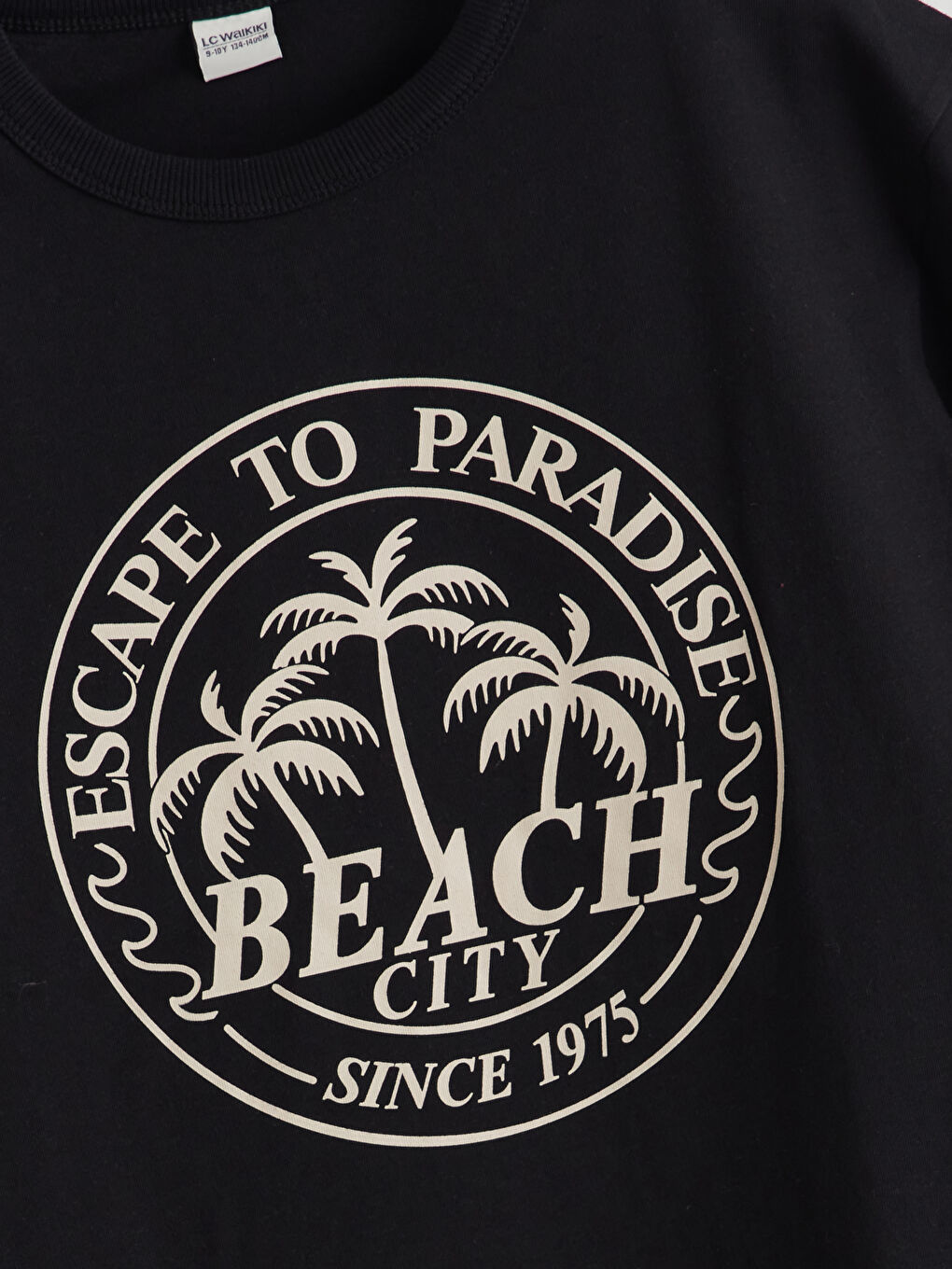 Crew Neck Boys' T-Shirt -S5NH24Z4-CVL