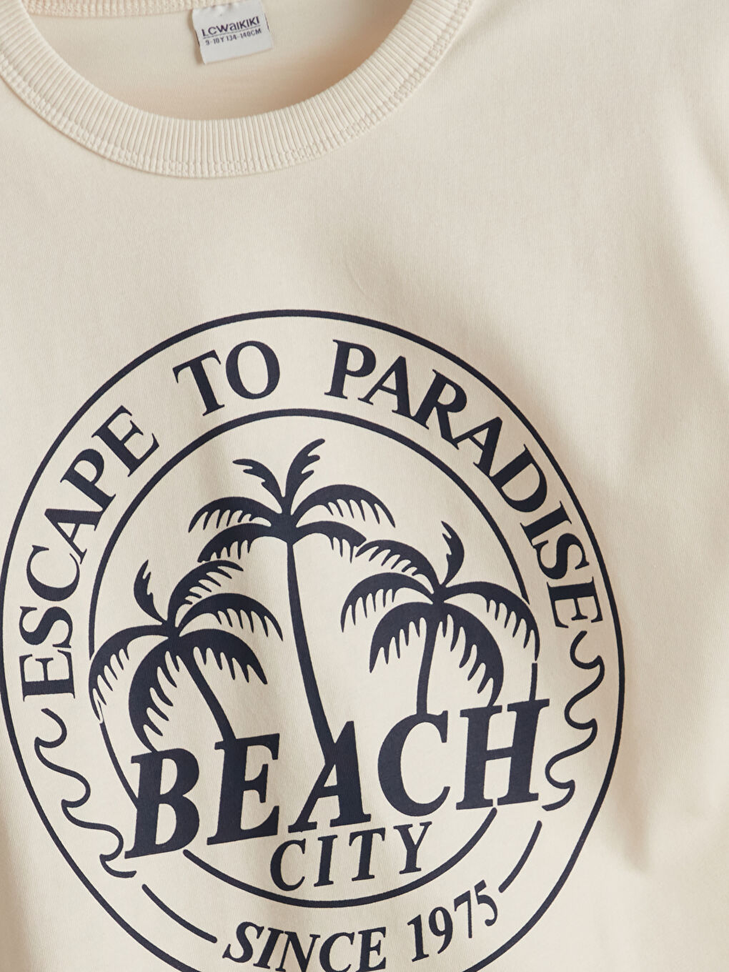 Crew Neck Boys' T-Shirt -S5NH24Z4-FT0