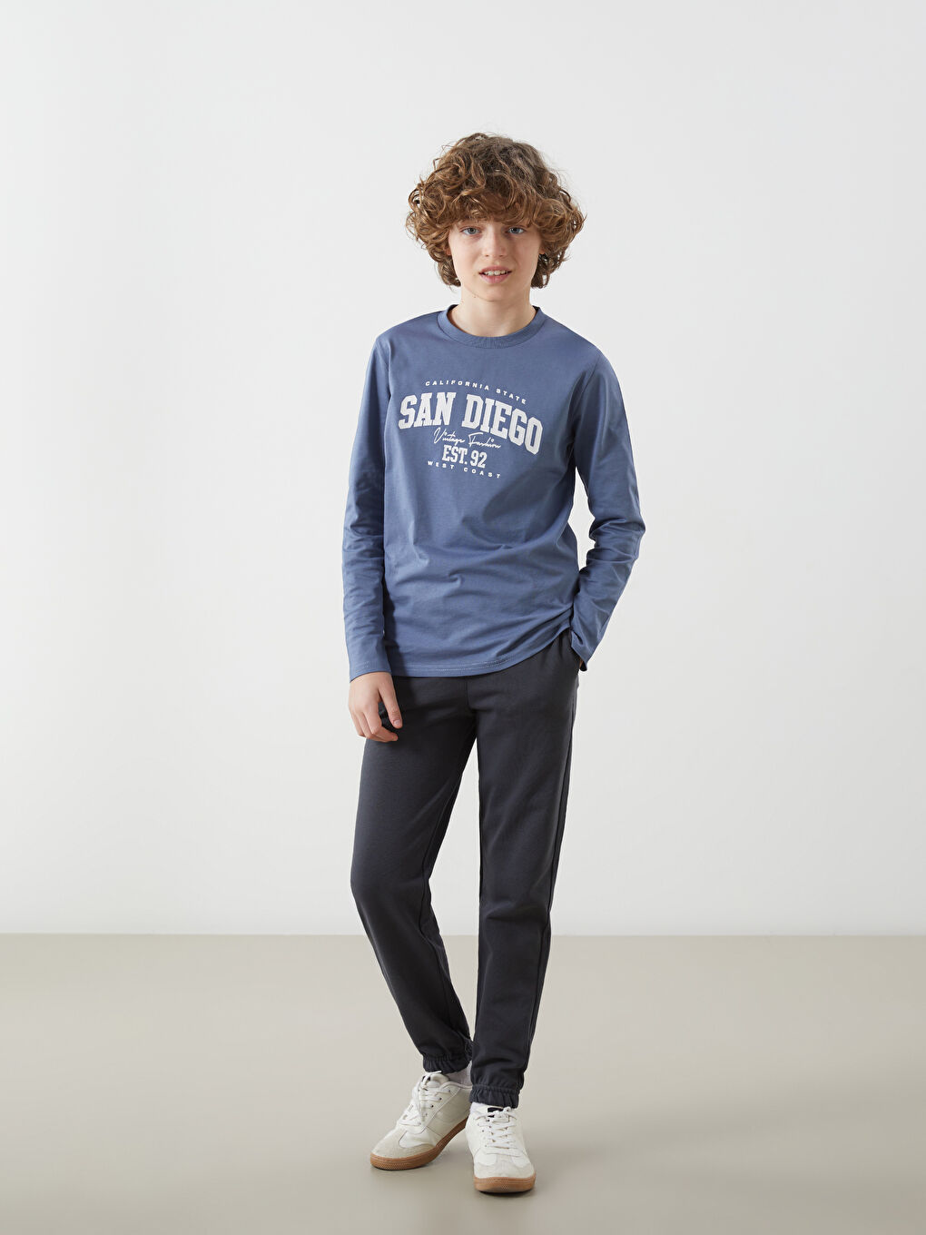 Elastic Waist Boys Jogger Sweatpants -S5NH33Z4-R4Q