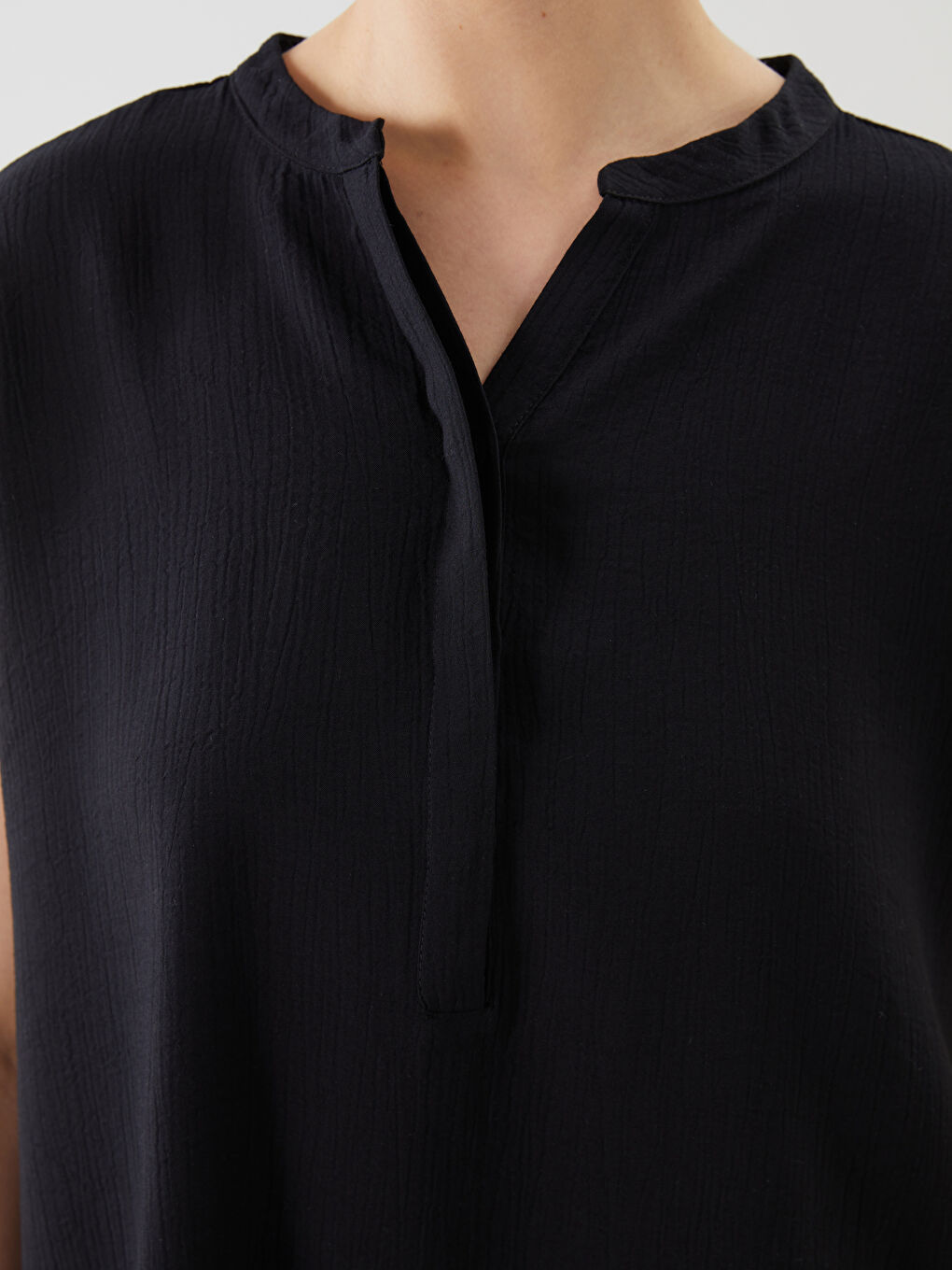 Woman BLACK Blouse -S5NH43Z8-CVL