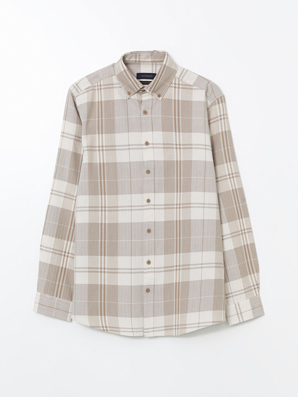 Regular Fit Long Sleeve Plaid Men's Lumberjack Shirt -S5NH57Z8-LKQ