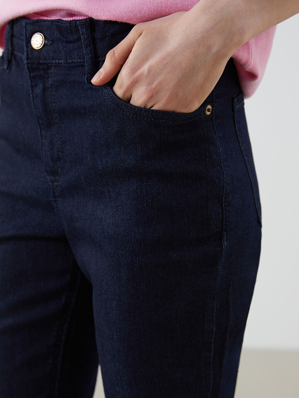 LCW Jeans Indigo Mars Flare Kadın Jean Pantolon - 2