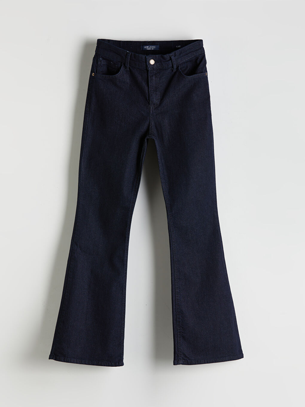 LCW Jeans Indigo Mars Flare Kadın Jean Pantolon - 4