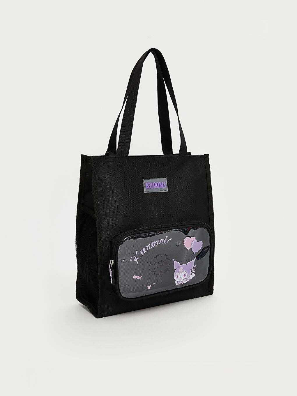LCW ACCESSORIES Siyah Kuromi Baskılı Kız Çocuk Kol Çantası