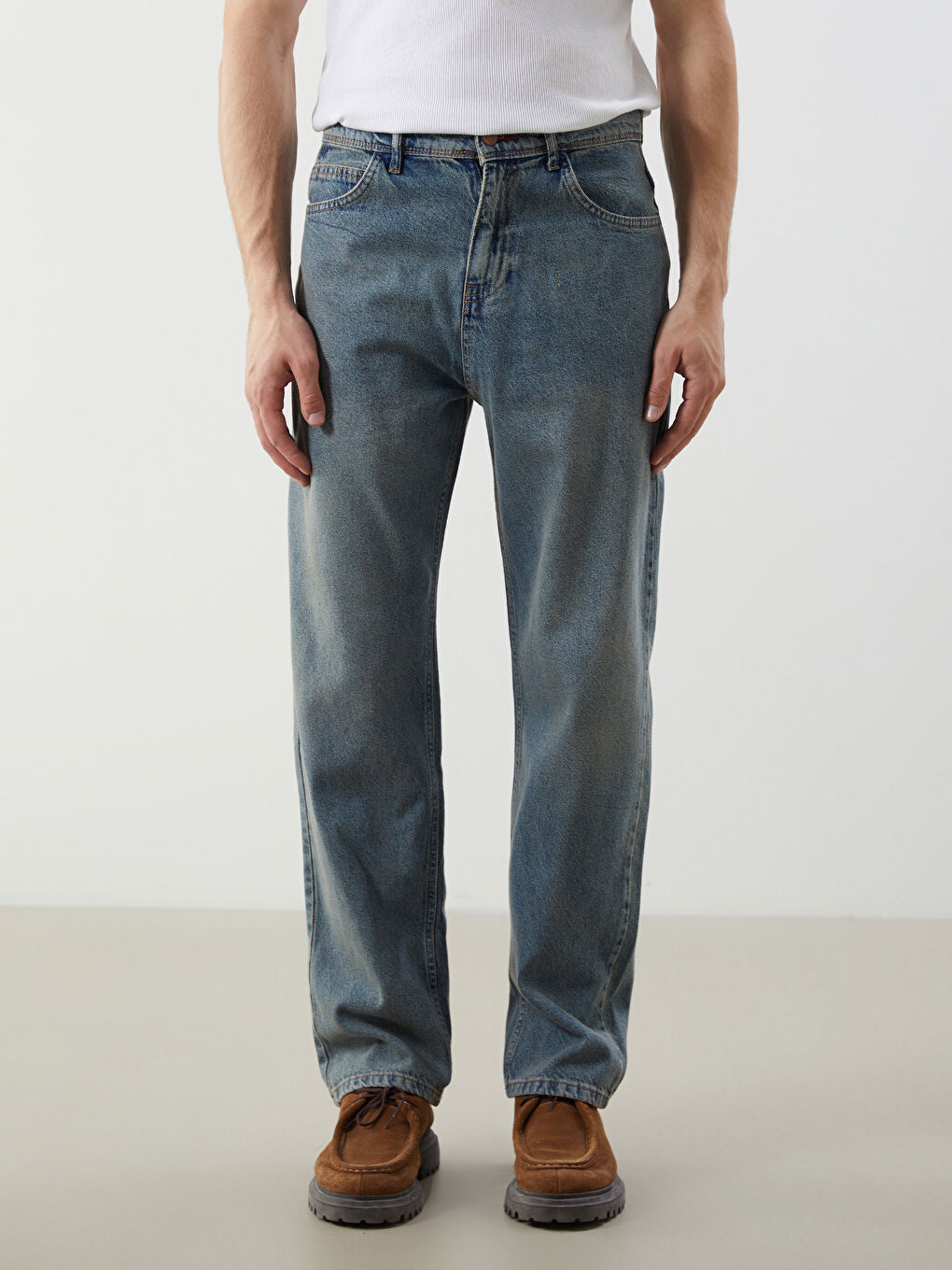 Baggy Fit Men's Jeans -S5NI24Z8-H45