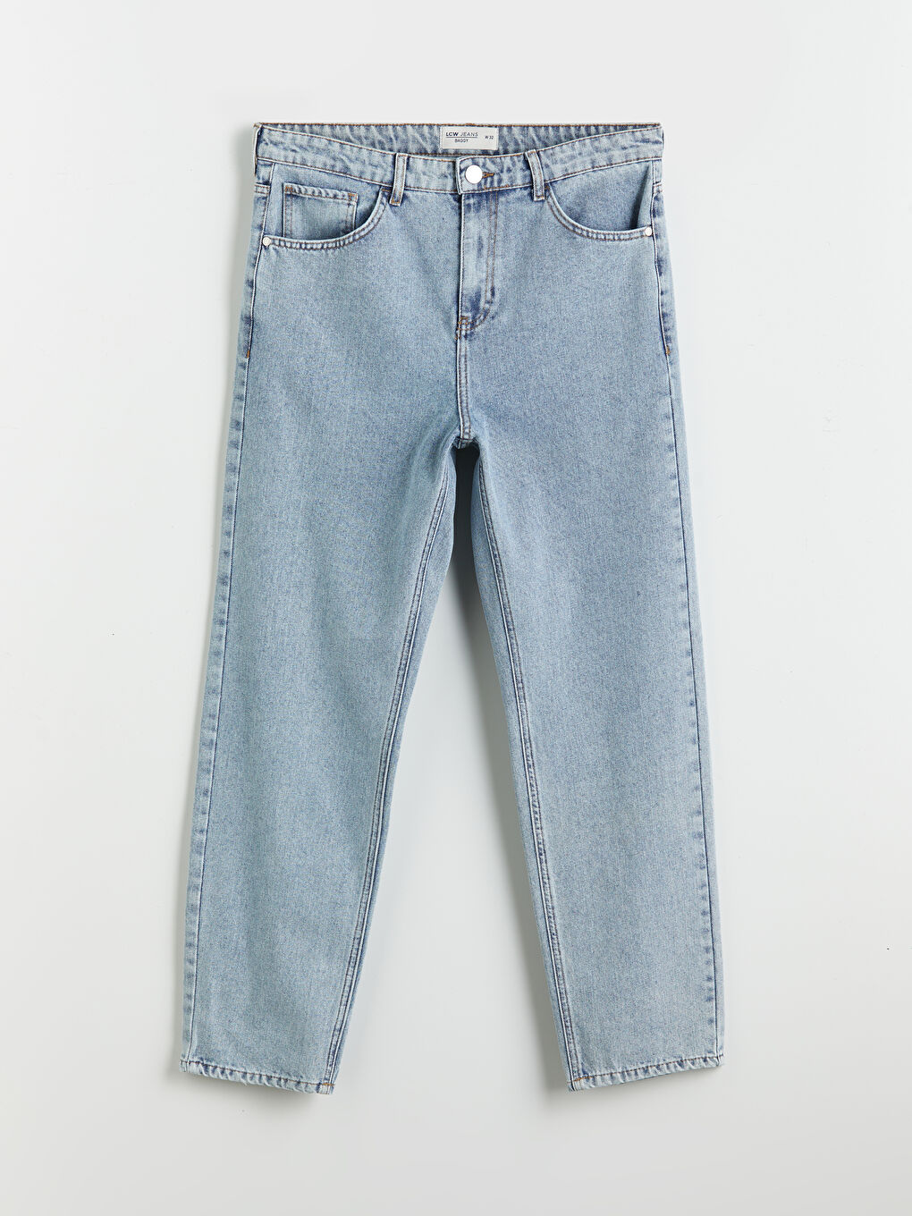 LCW Jeans Indigo Baggy Fit Erkek Jean Pantolon - 4