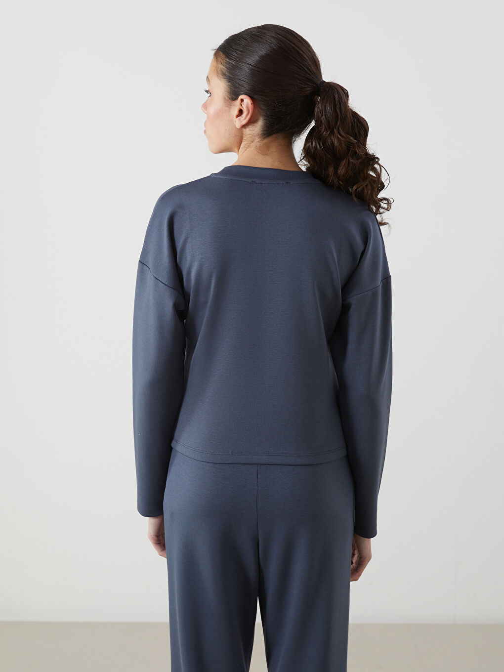 Crew Neck Women's T-Shirt -S5NI30Z8-ZZE