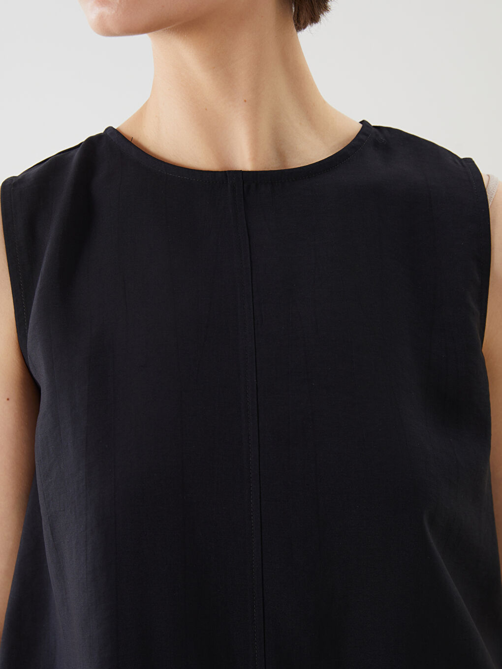 Woman BLACK Blouse -S5NI36Z8-CVL