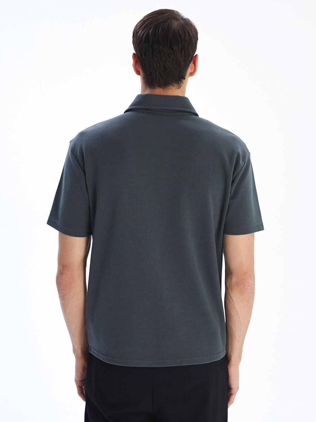 LCW Vision Polo Neck Short Sleeve Men's T-Shirt -S5NI41Z8-DBZ