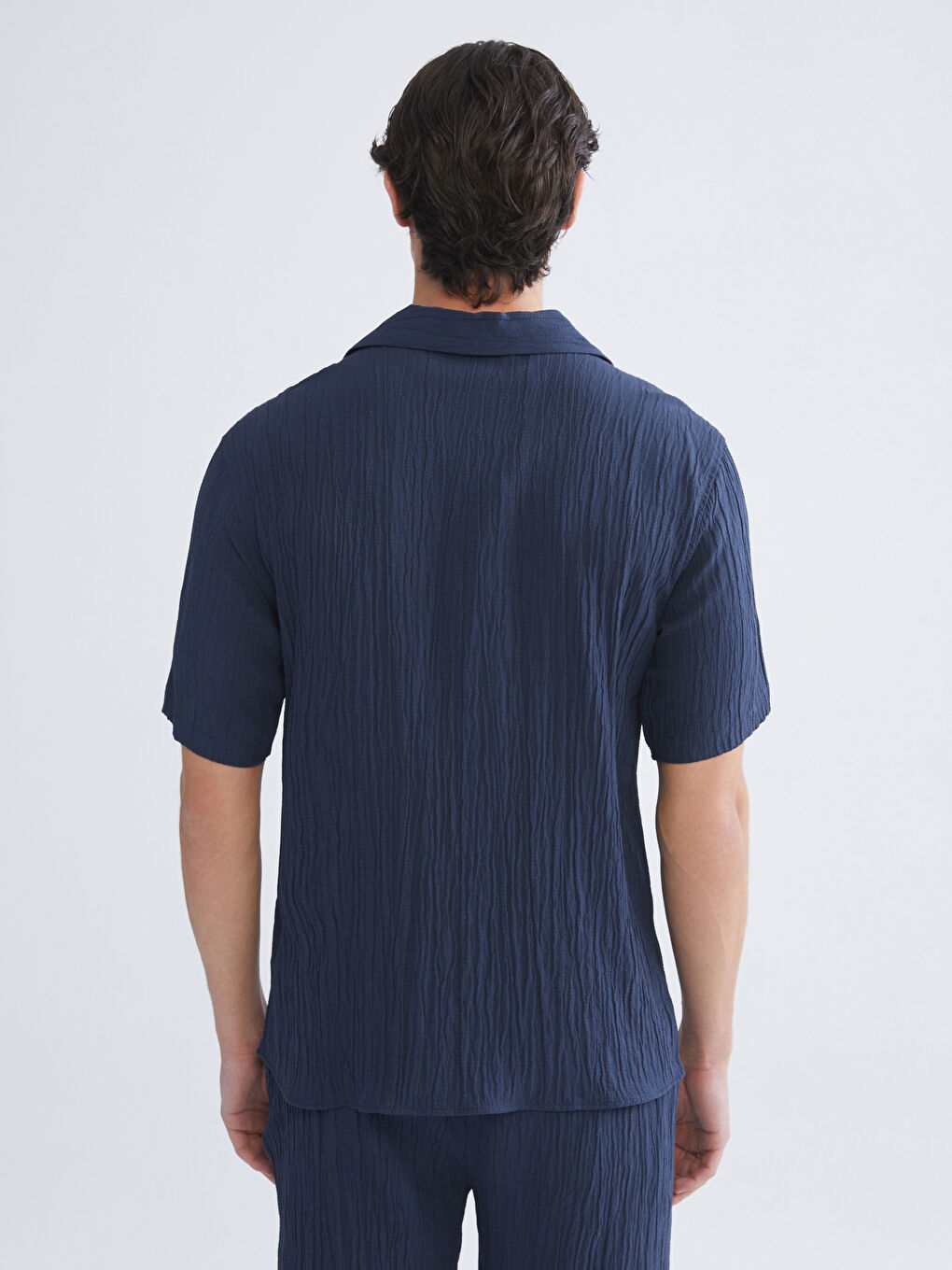 قميص رجالي بكم قصير بقصة عادية-6