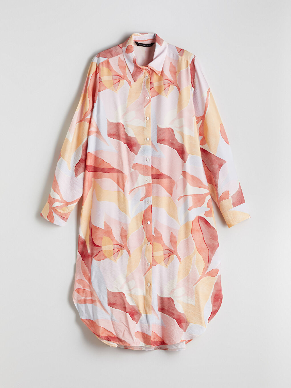 Patterned Women's Shirt Tunic -S5NI48Z8-LR8