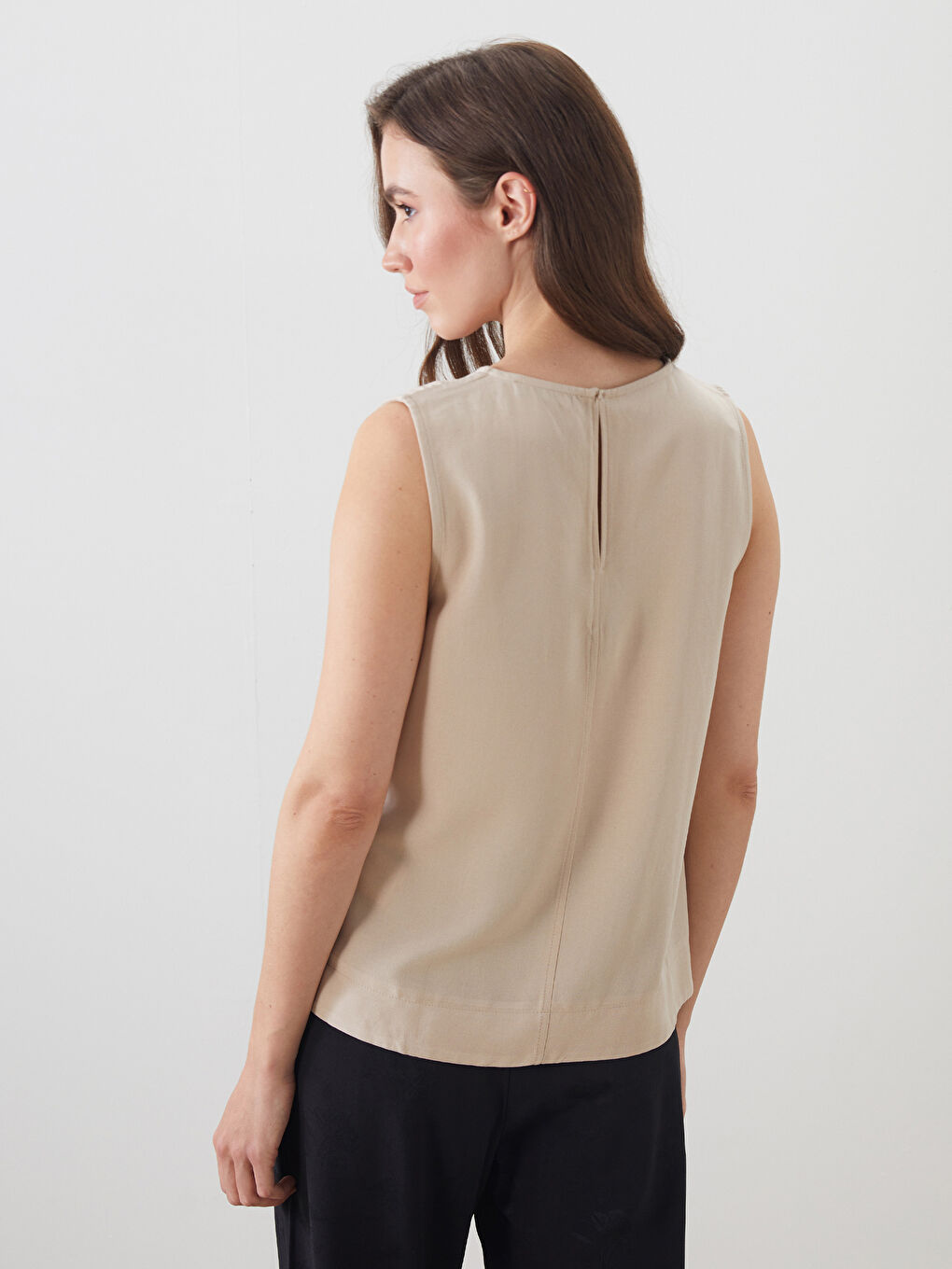 LCWAIKIKI Classic Woman BEIGE Blouse -S5NI53Z8-FFG