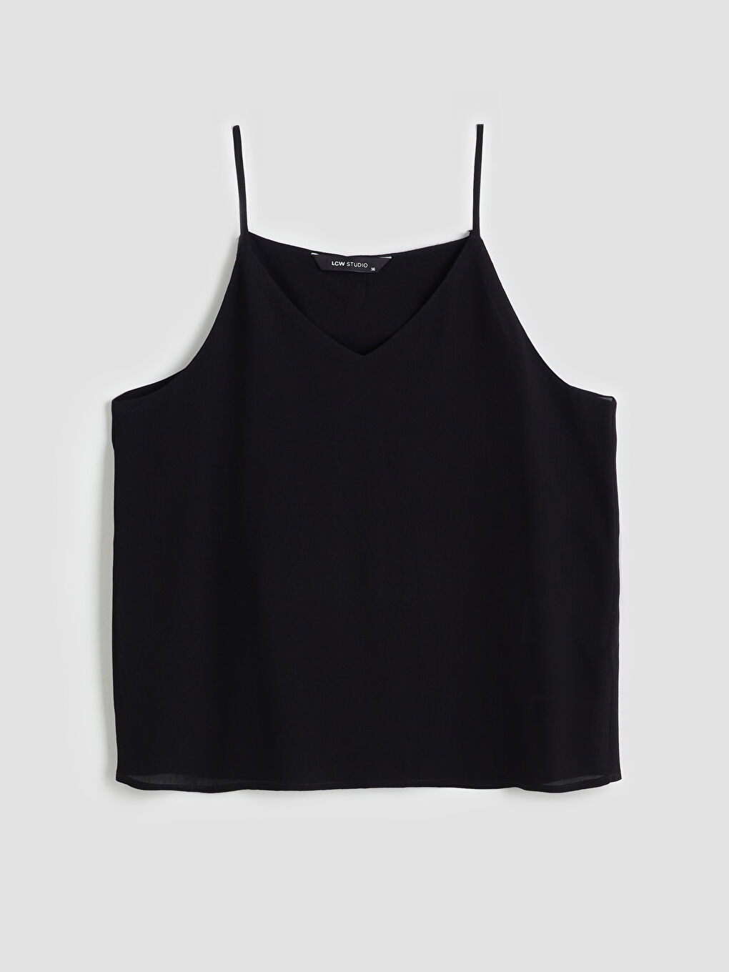 V Neck Strap Blouse -S5NI54Z8-CVL
