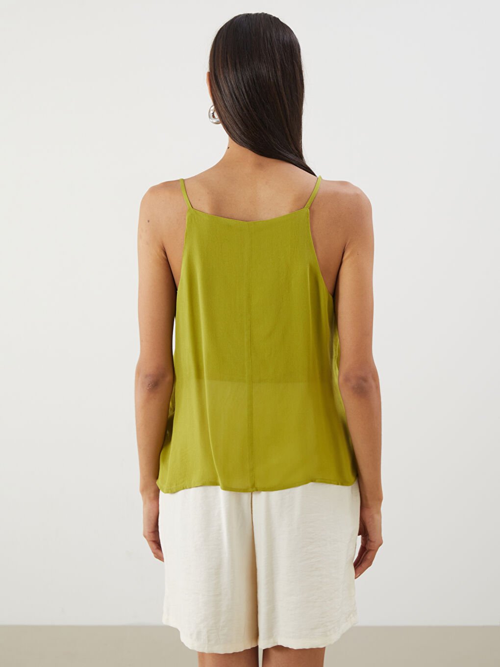 V Neck Strap Blouse -S5NI54Z8-SQ5