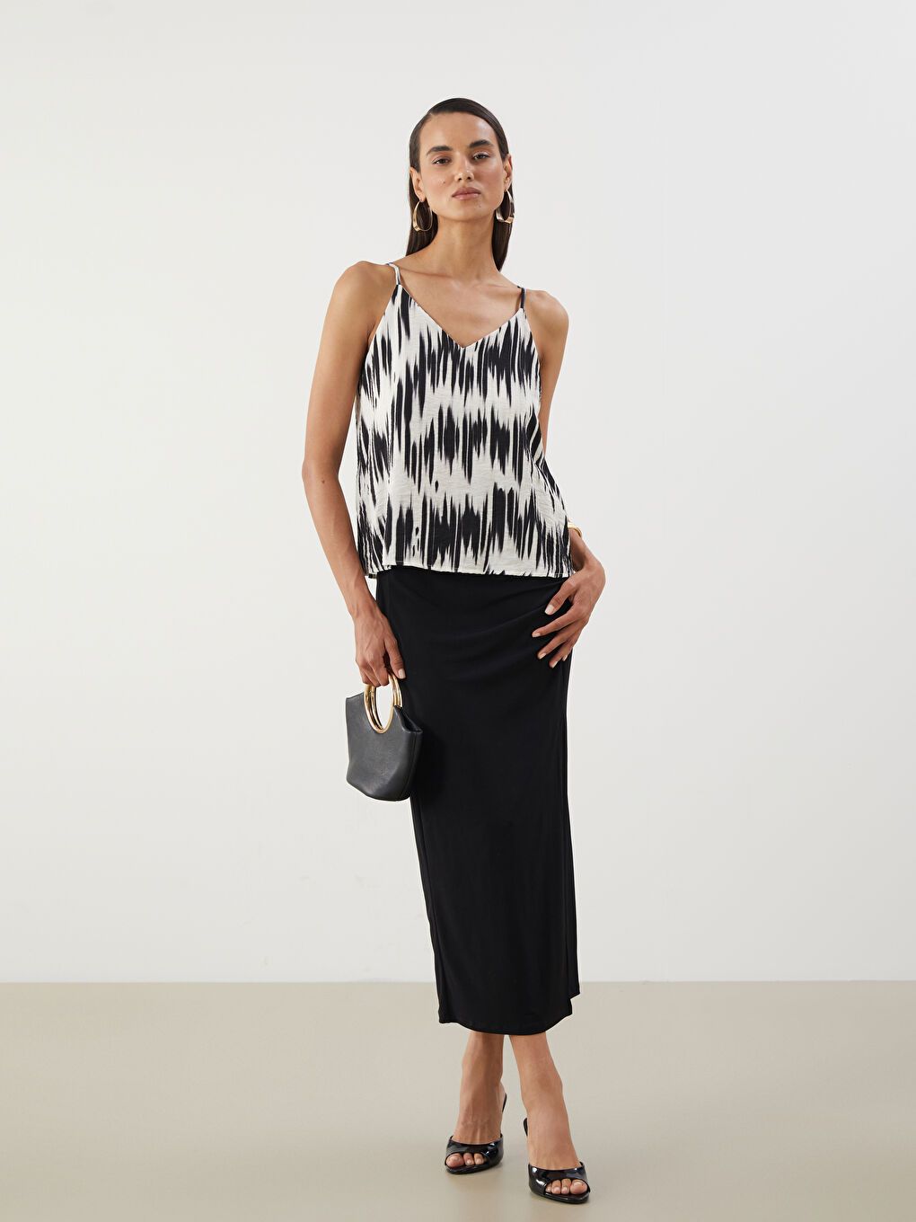Woman BLACK Blouse -S5NI58Z8-LQJ