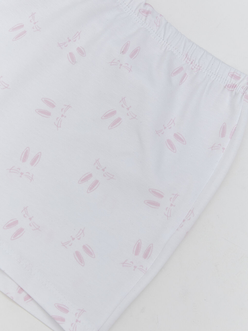 Beyaz Baskılı Kız Çocuk Boxer-2