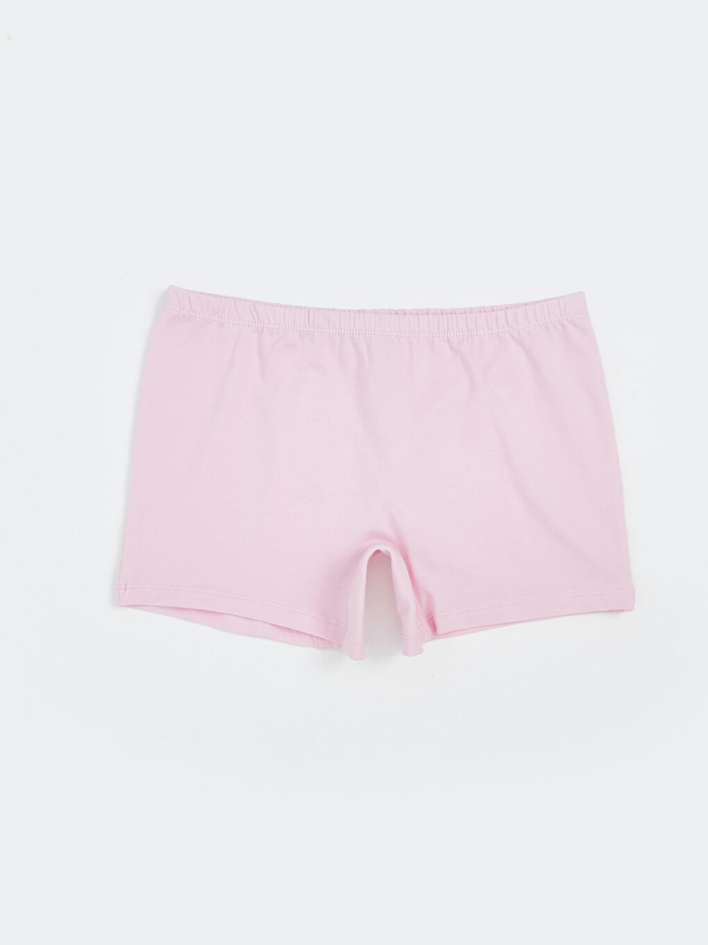 Pembe Beli Lastikli Kız Çocuk Boxer