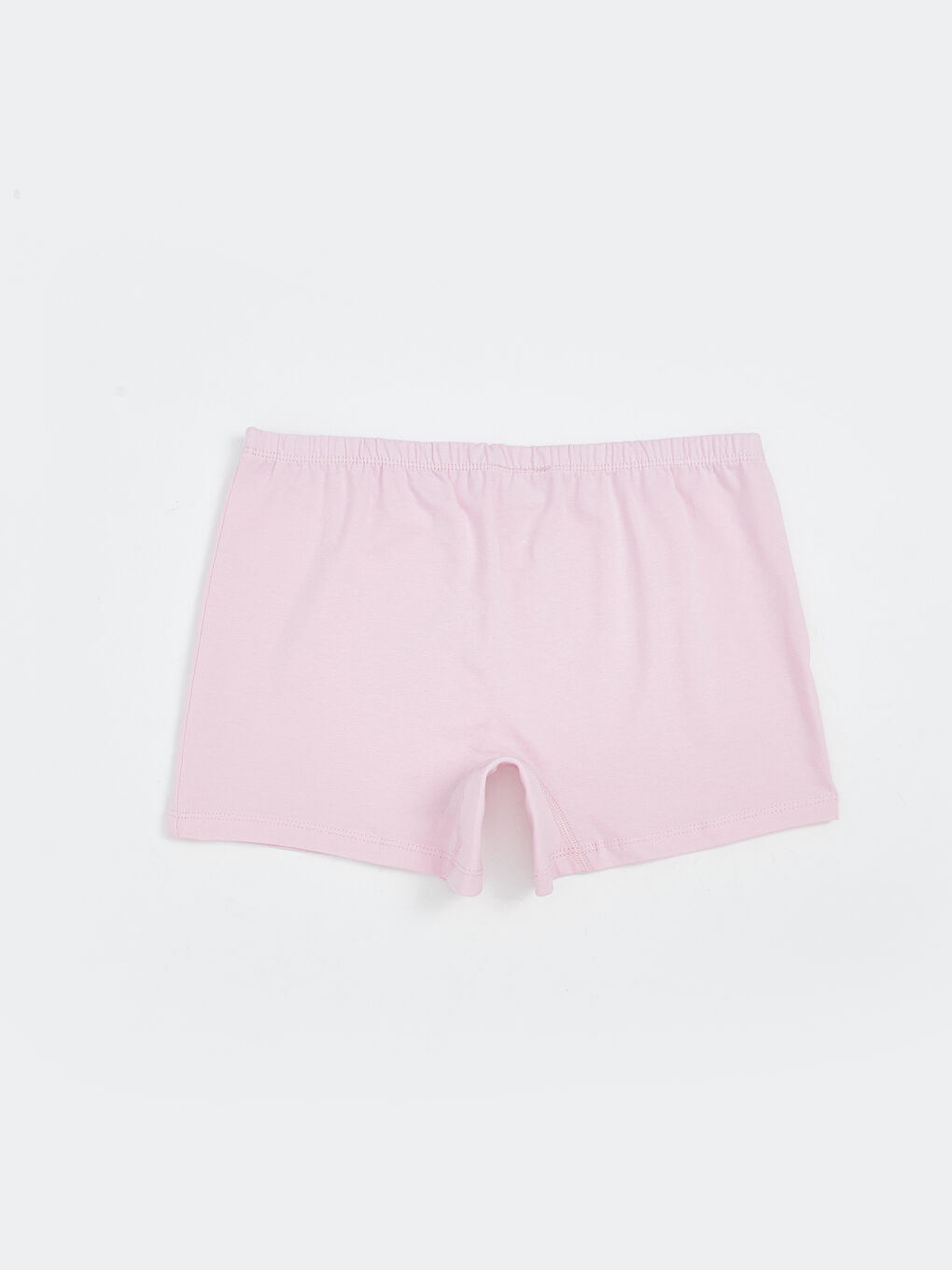 Pembe Beli Lastikli Kız Çocuk Boxer-1