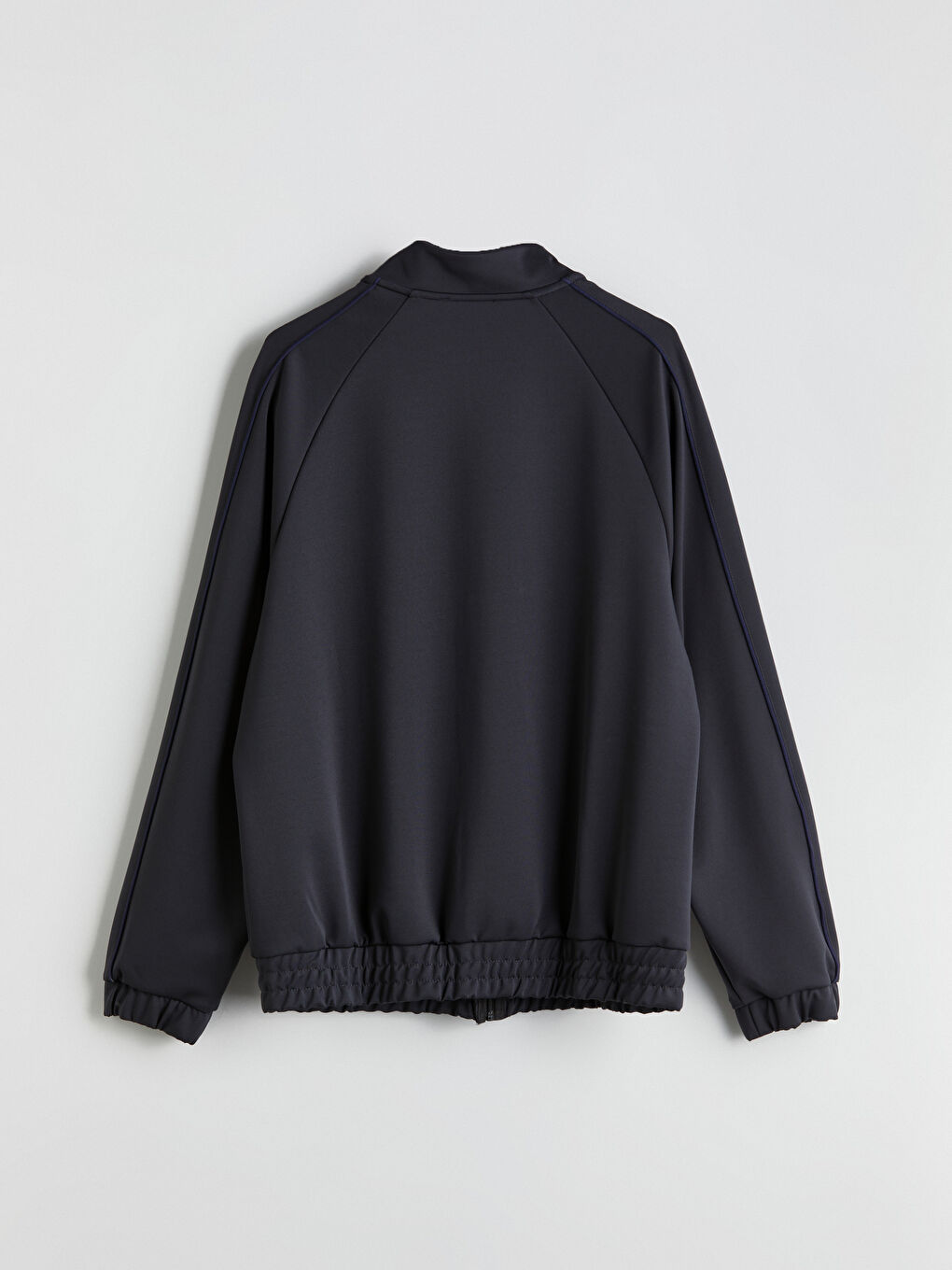 Stand Up Collar Long Sleeve Men's Zippered Sweatshirt -S5NJ02Z8-CTJ