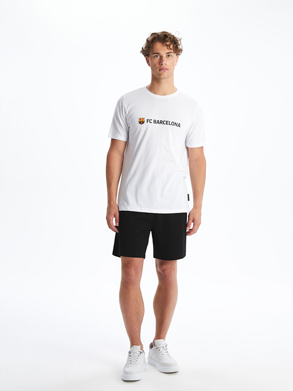 Man WHITE Sports T-Shirt -S5NJ47Z8-Q6K