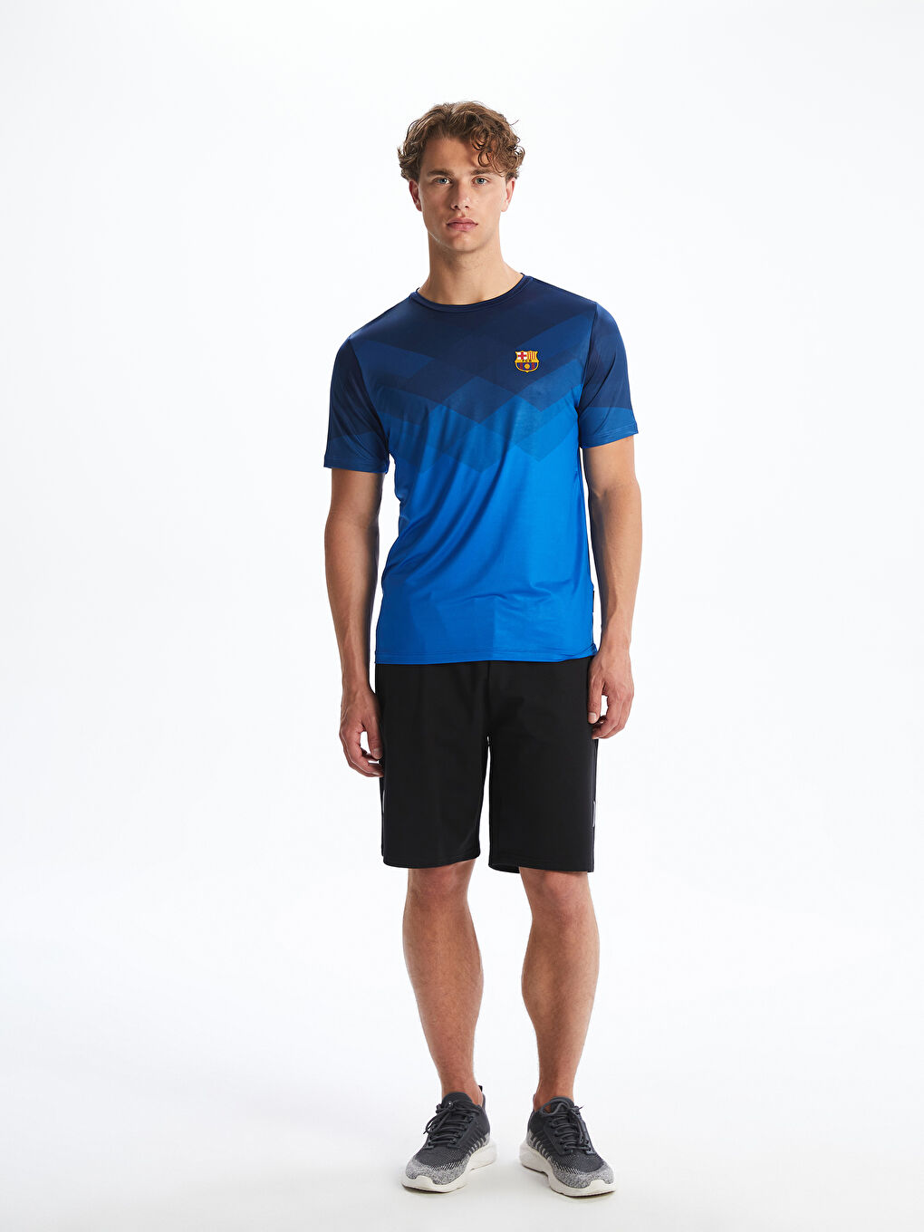 XSIDE ACTIVE Man BLUE Sports T-Shirt -S5NJ50Z8-LQQ