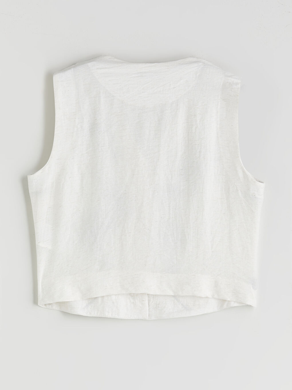 V Neck Embroidered Women's Waistcoat-5