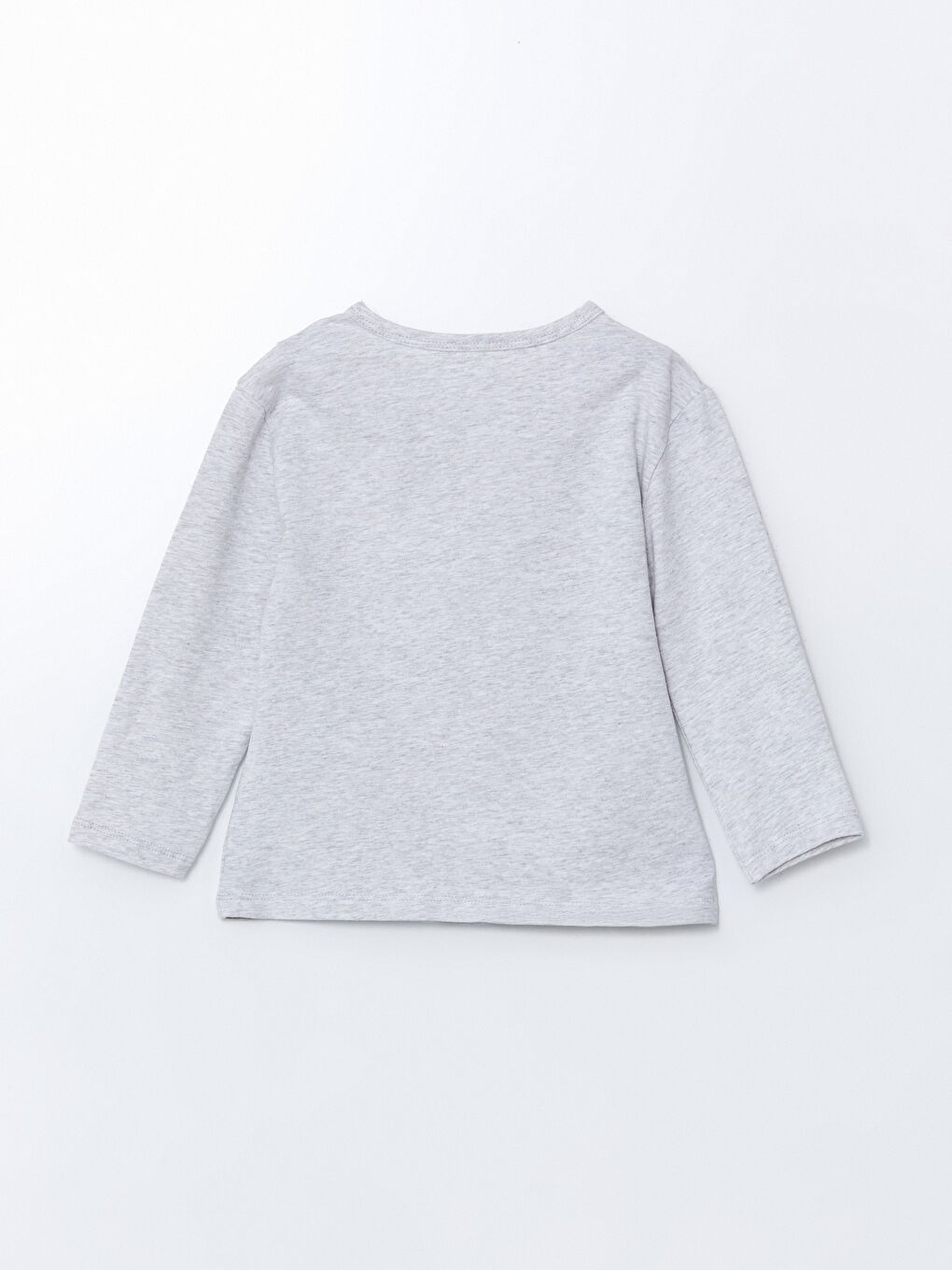 LCW baby Beyaz Bisiklet Yaka Baskılı Erkek Bebek Sweatshirt ve Eşofman Alt 2'li Takım - 2