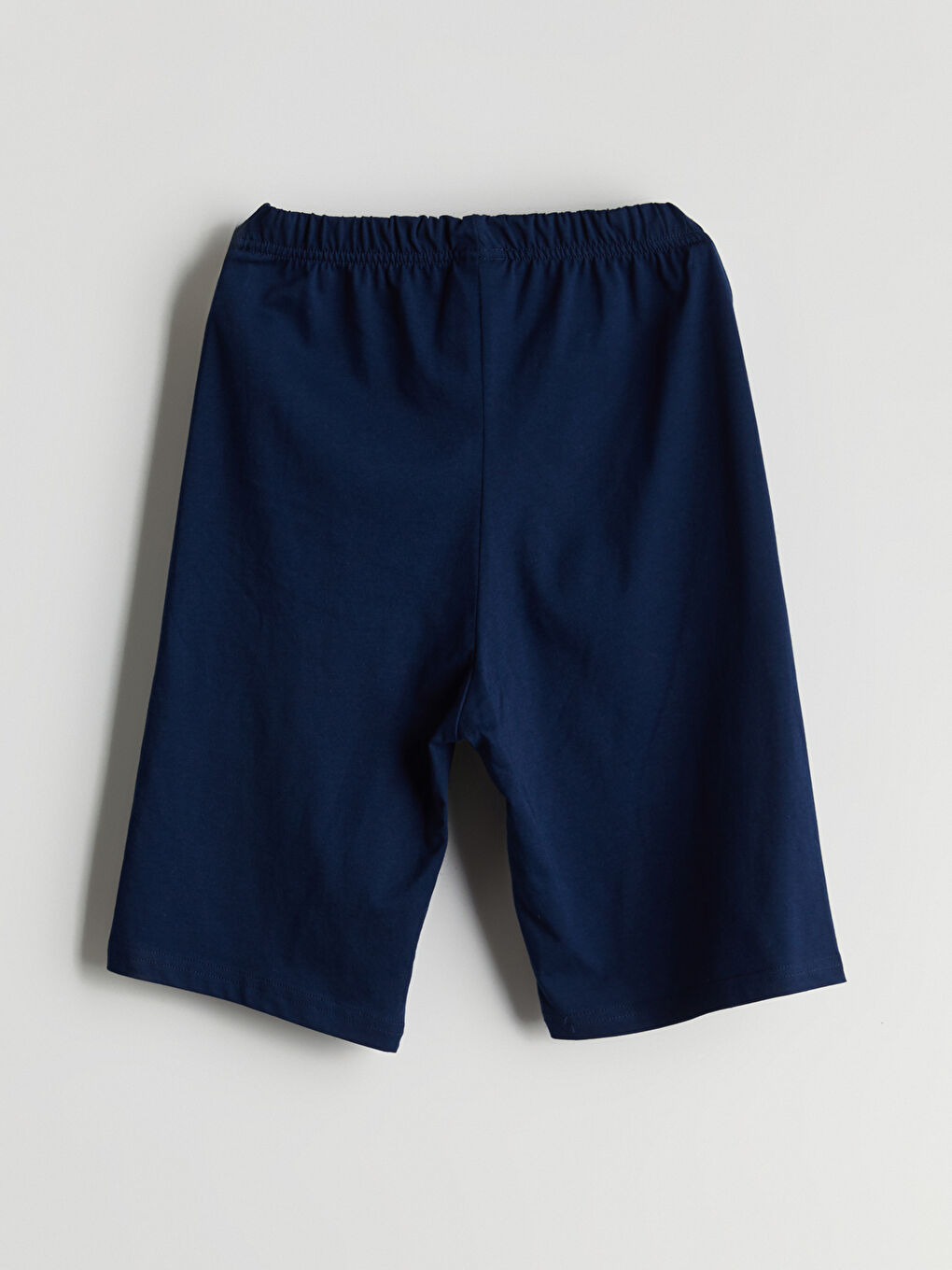 Lacivert Beli Lastikli Erkek Çocuk Pijama Şort-2