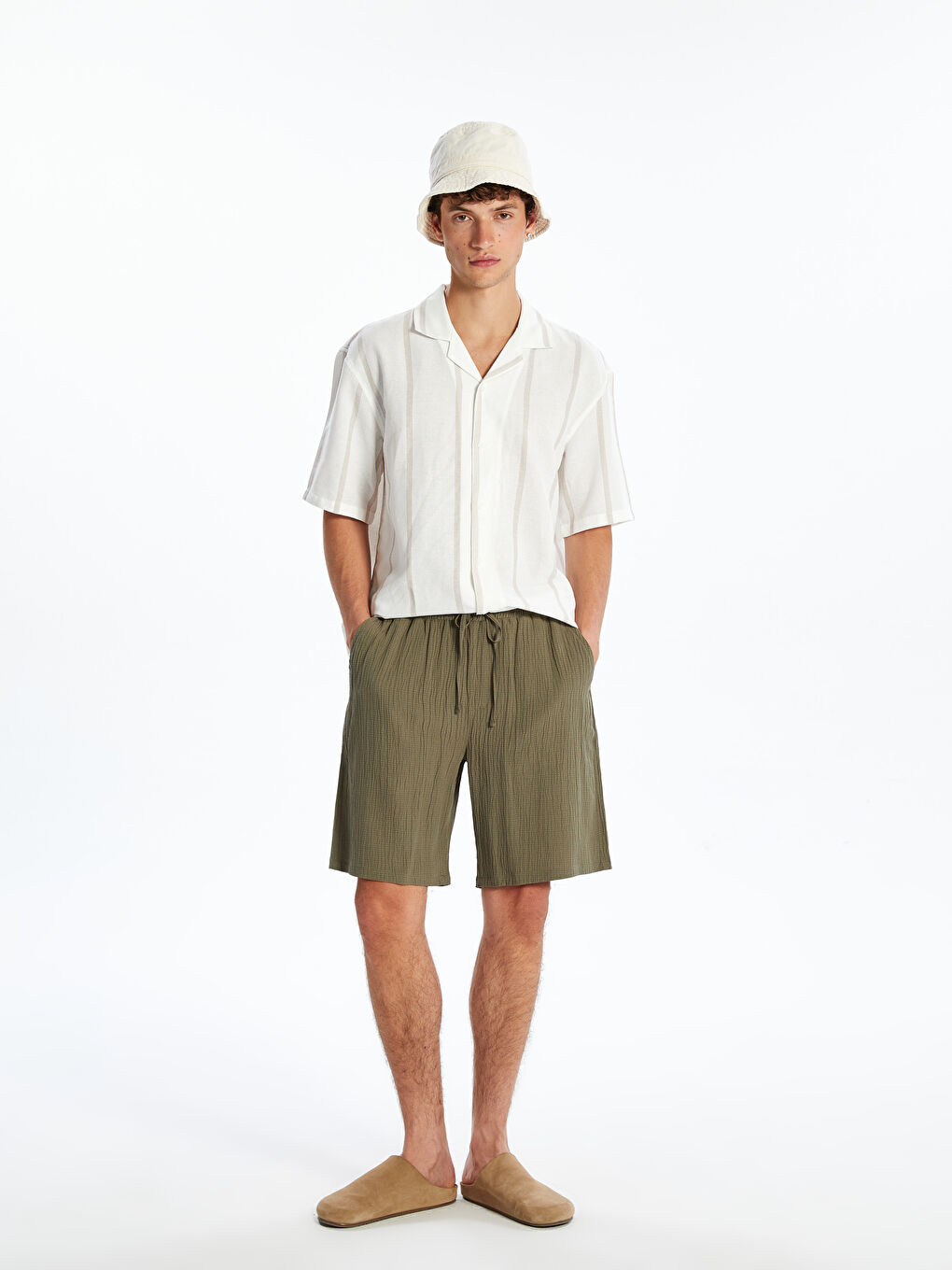 Relaxed Fit Men's Shorts -S5NL48Z8-J2N