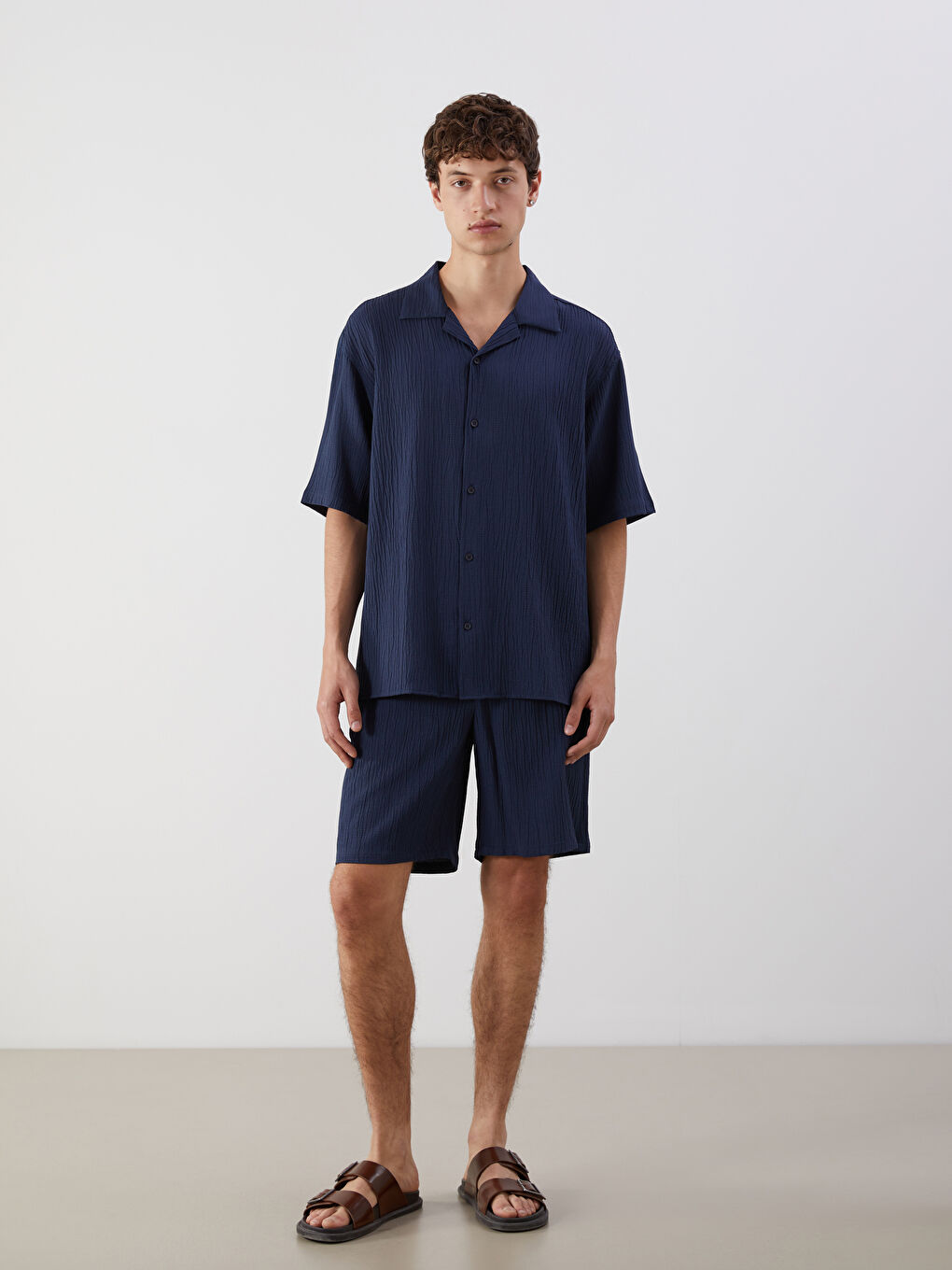 Relaxed Fit Men's Shorts -S5NL48Z8-J2Y
